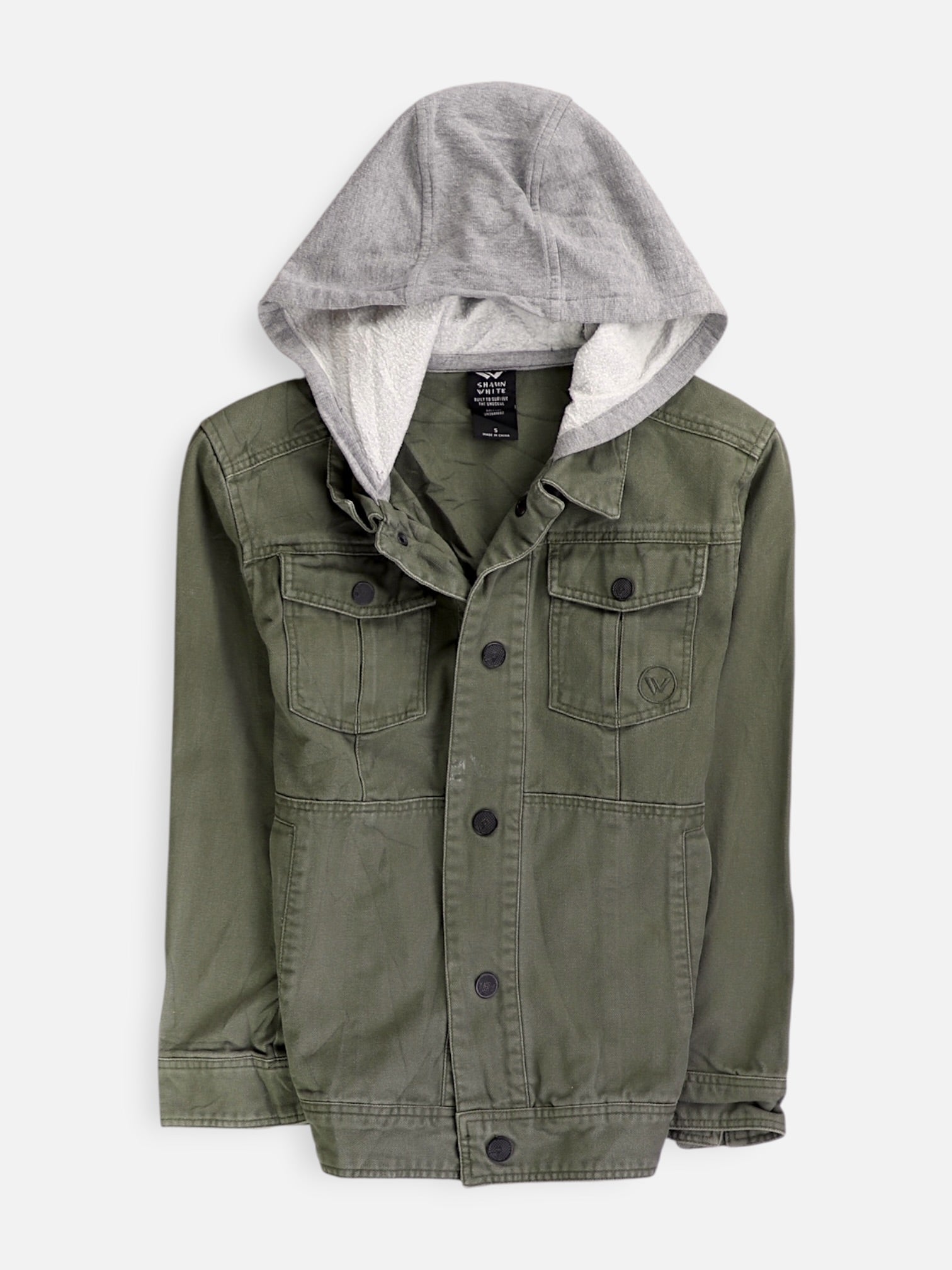 Chaqueta Denim Basic - Niño - Small - 8-9Y (Años)