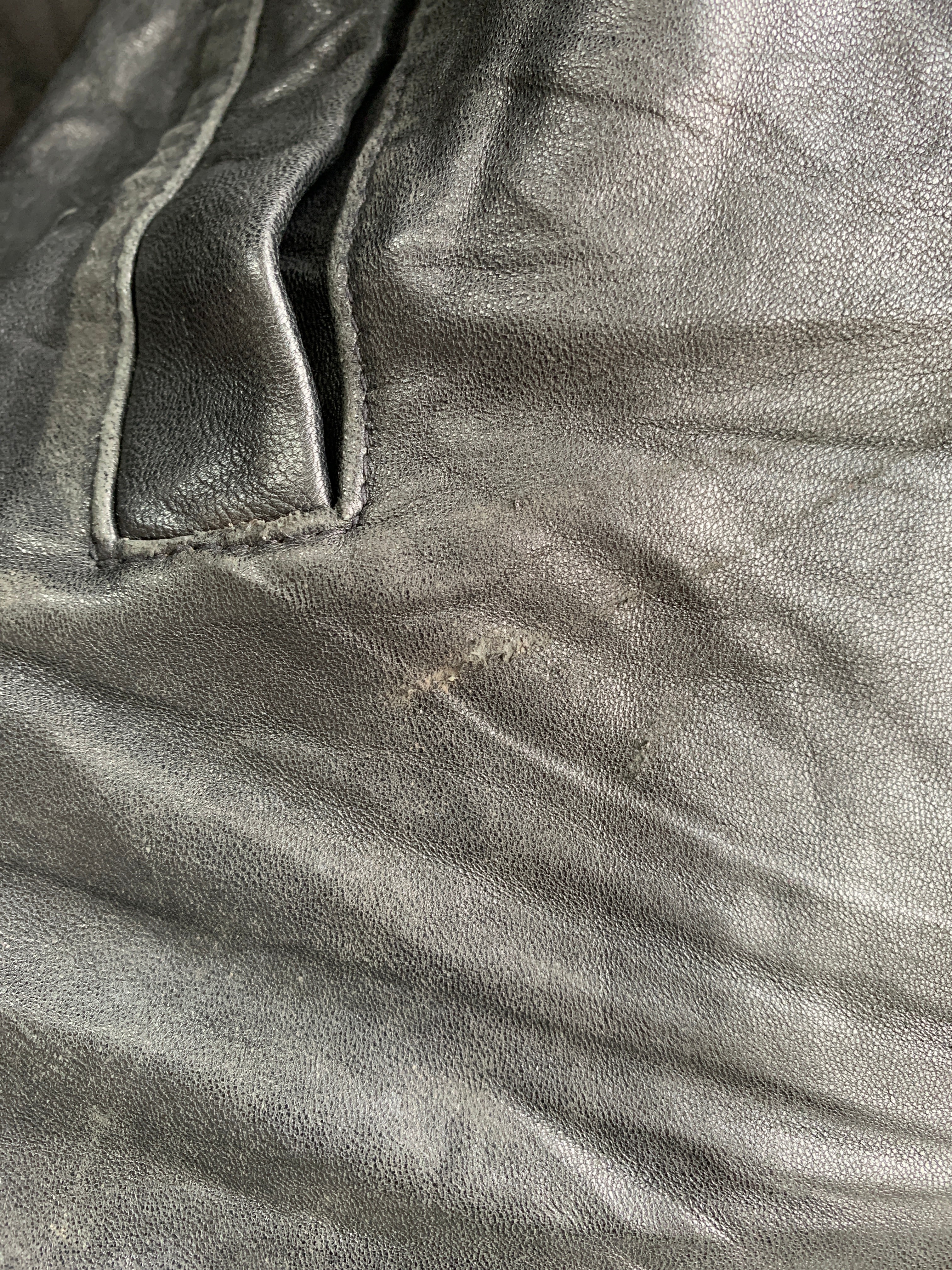 Chaqueta Casual Cuero - Hombre - Large