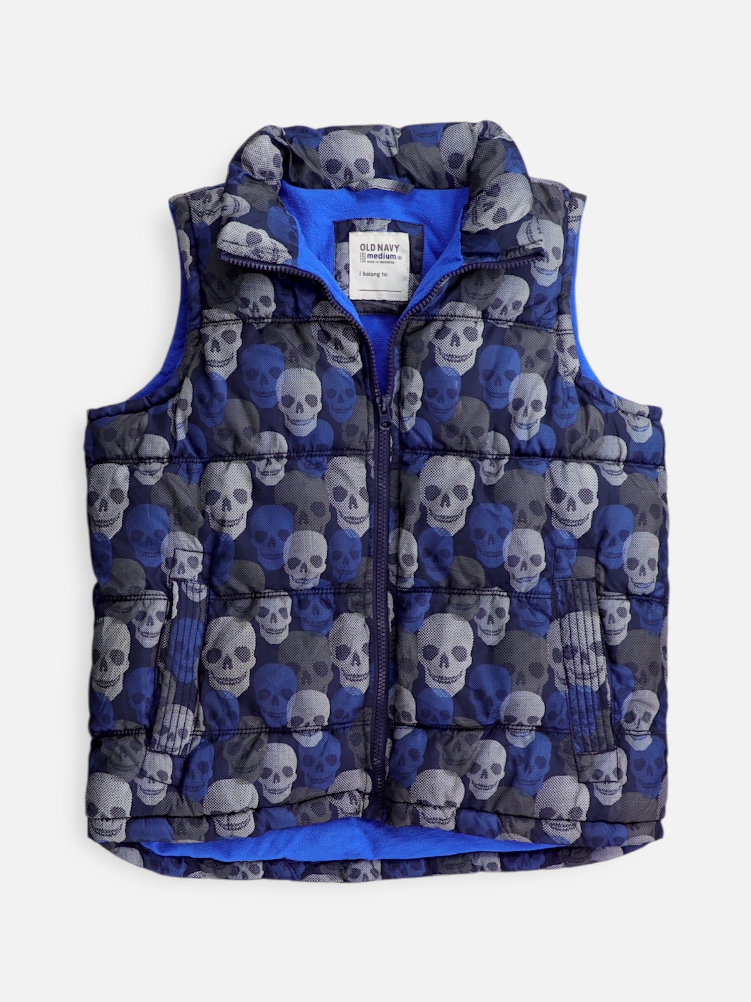 Old Navy Chaleco Animado - Niño - Medium - 7-8Y (Años)