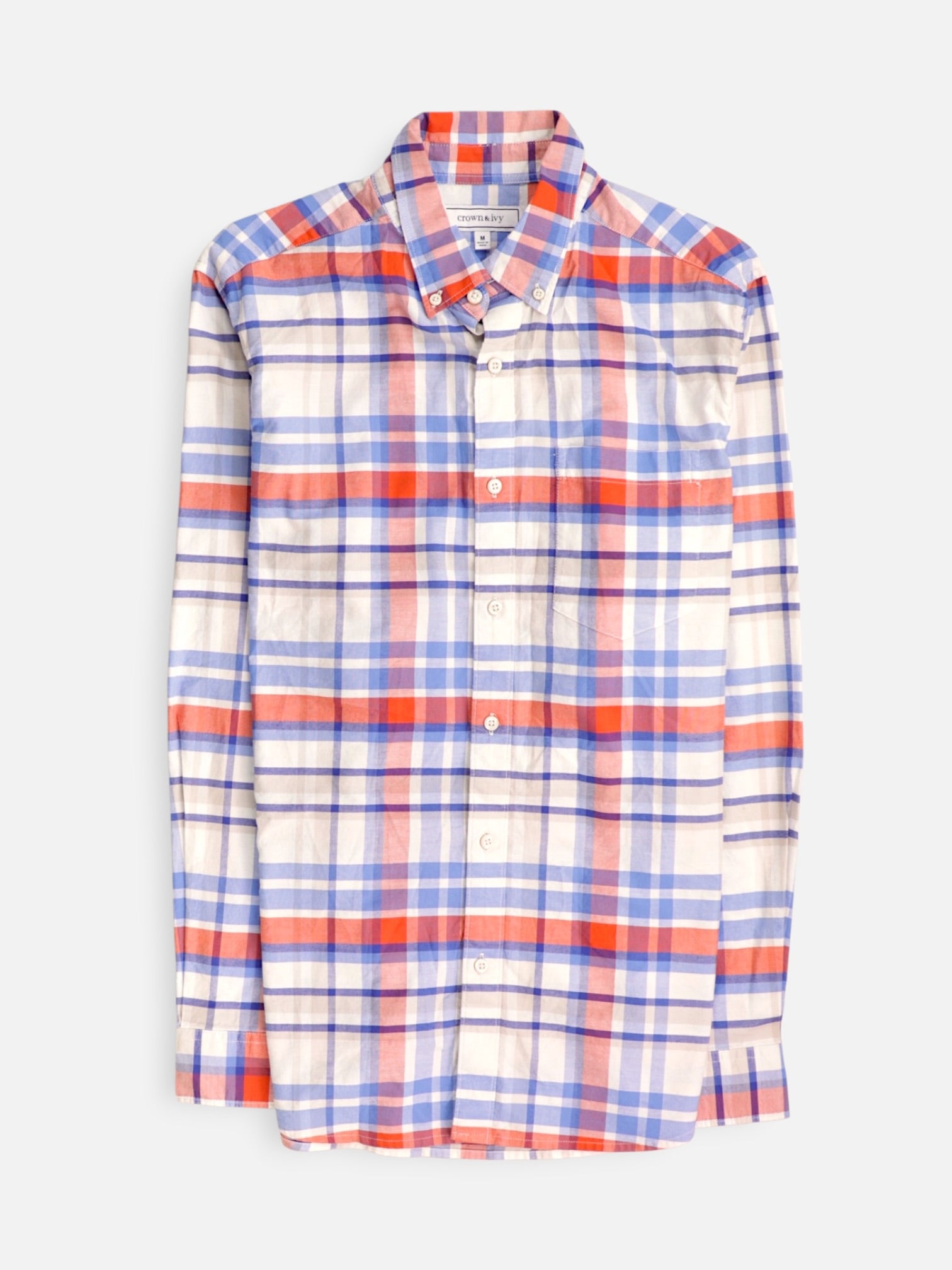 Camisa Color Block - Hombre - Medium