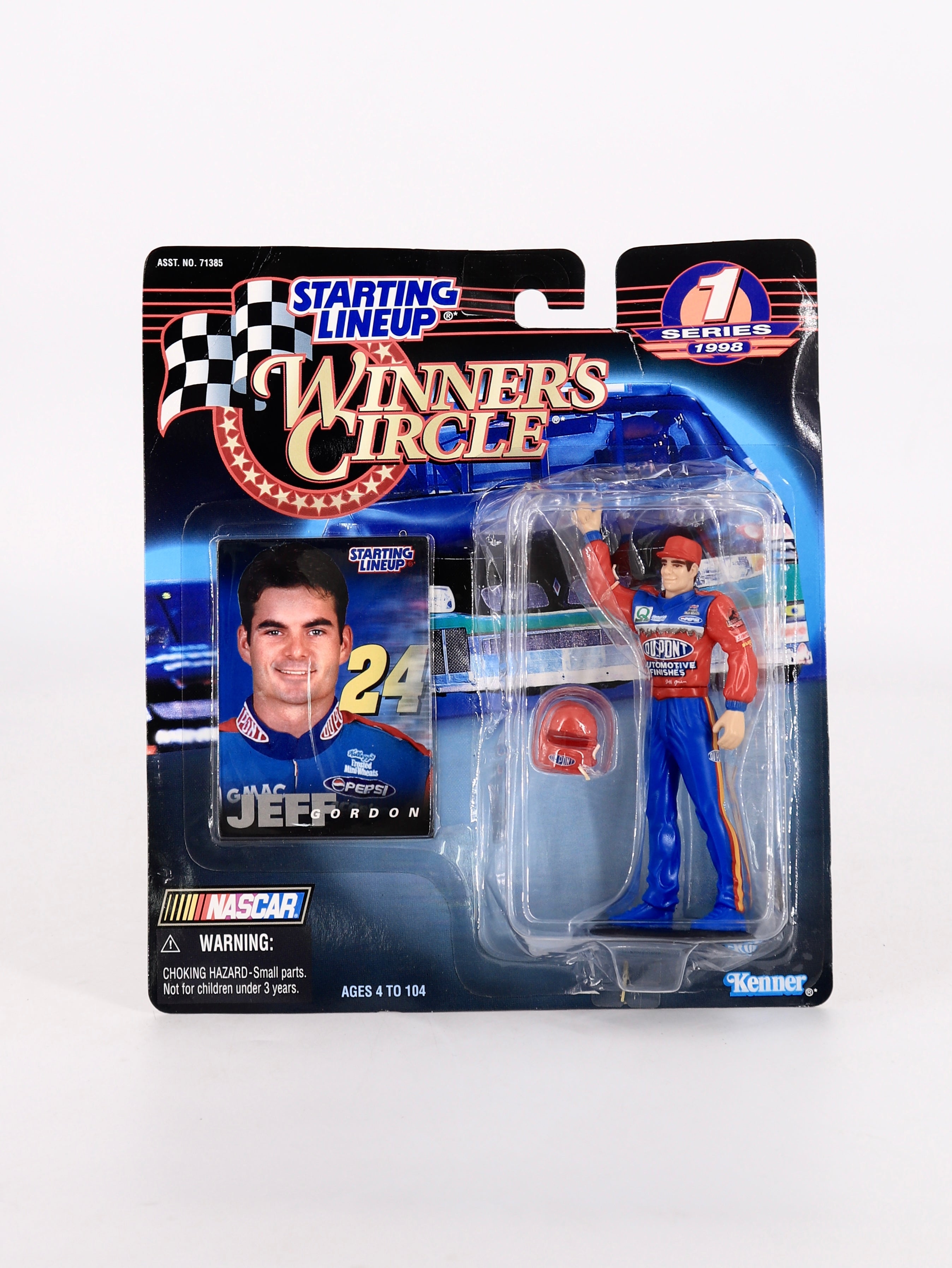 Figura de Jeff Gordon Circle de ganadores de la serie 1998 con tarjeta SLU Nueva - Hombre - Talla Única (One Size)