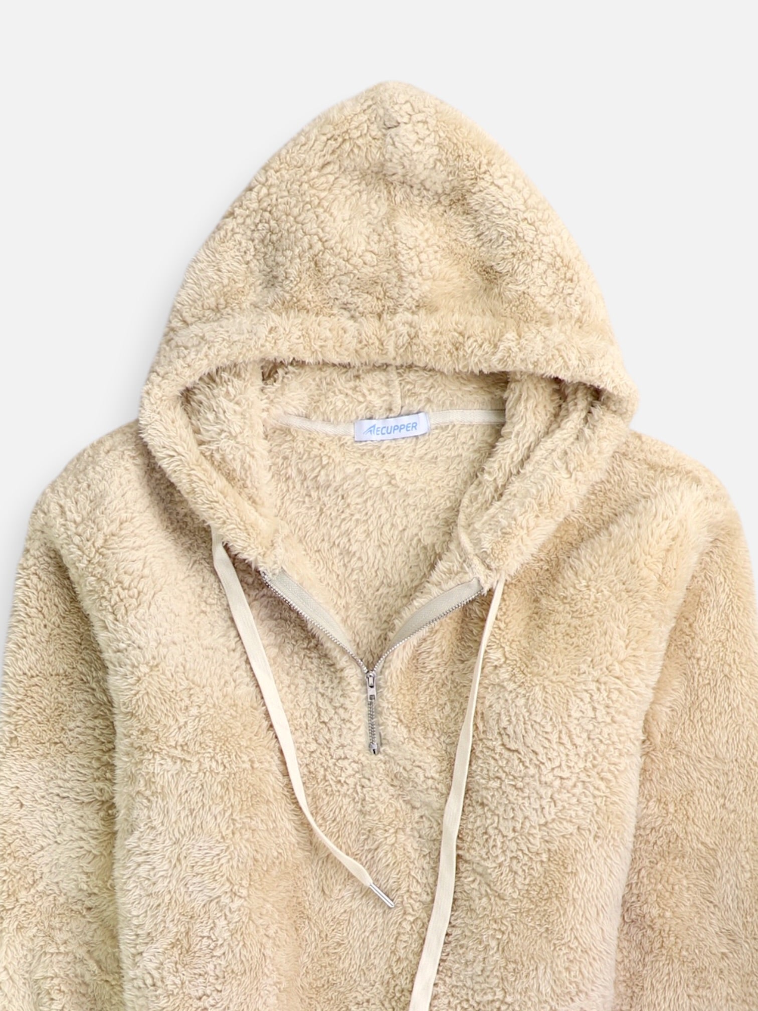 Sudadera Hoodie Teddy - Mujer - Medium