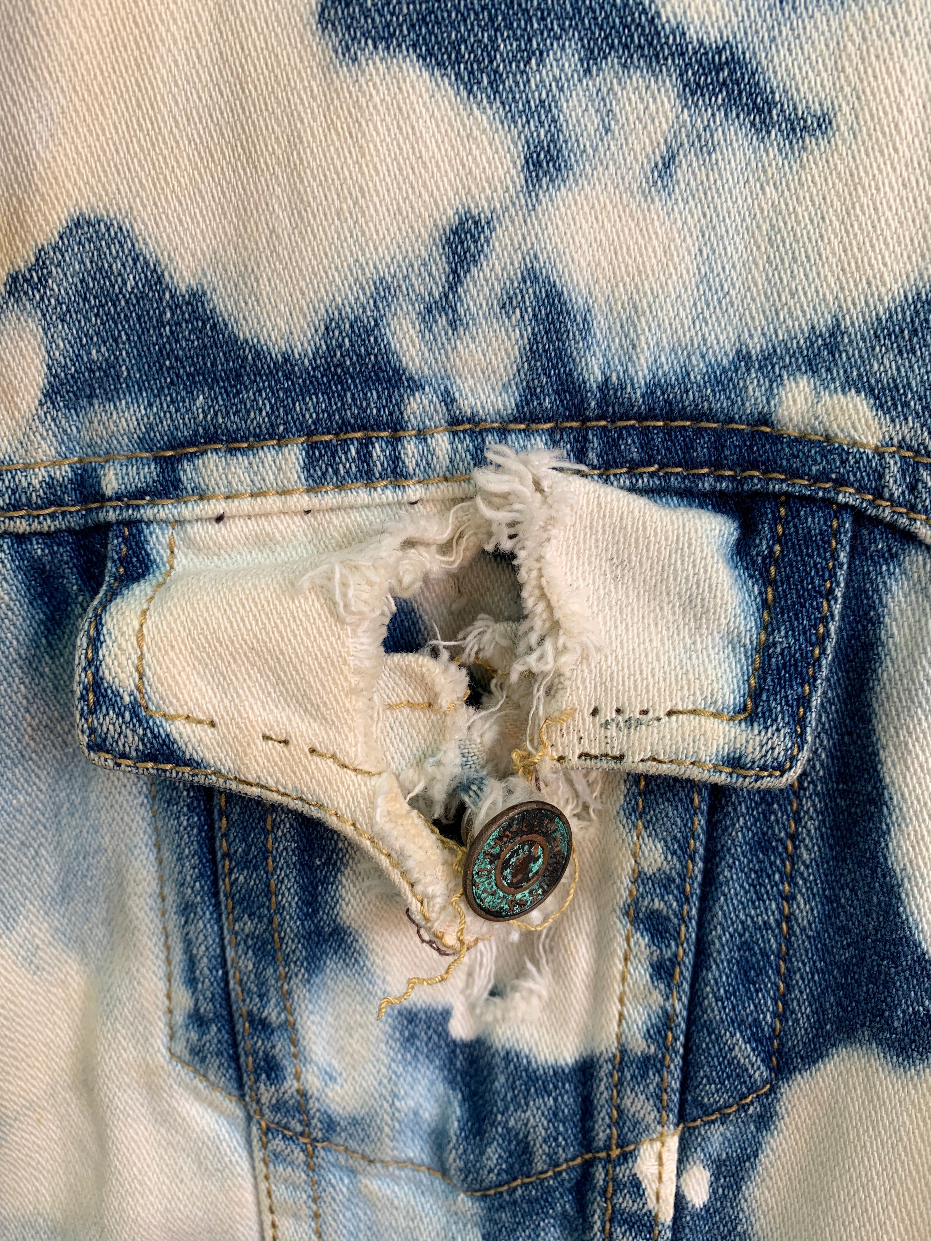 Levis Chaqueta Denim Tie-Dye - Niño - XL - 15-17Y (Años)