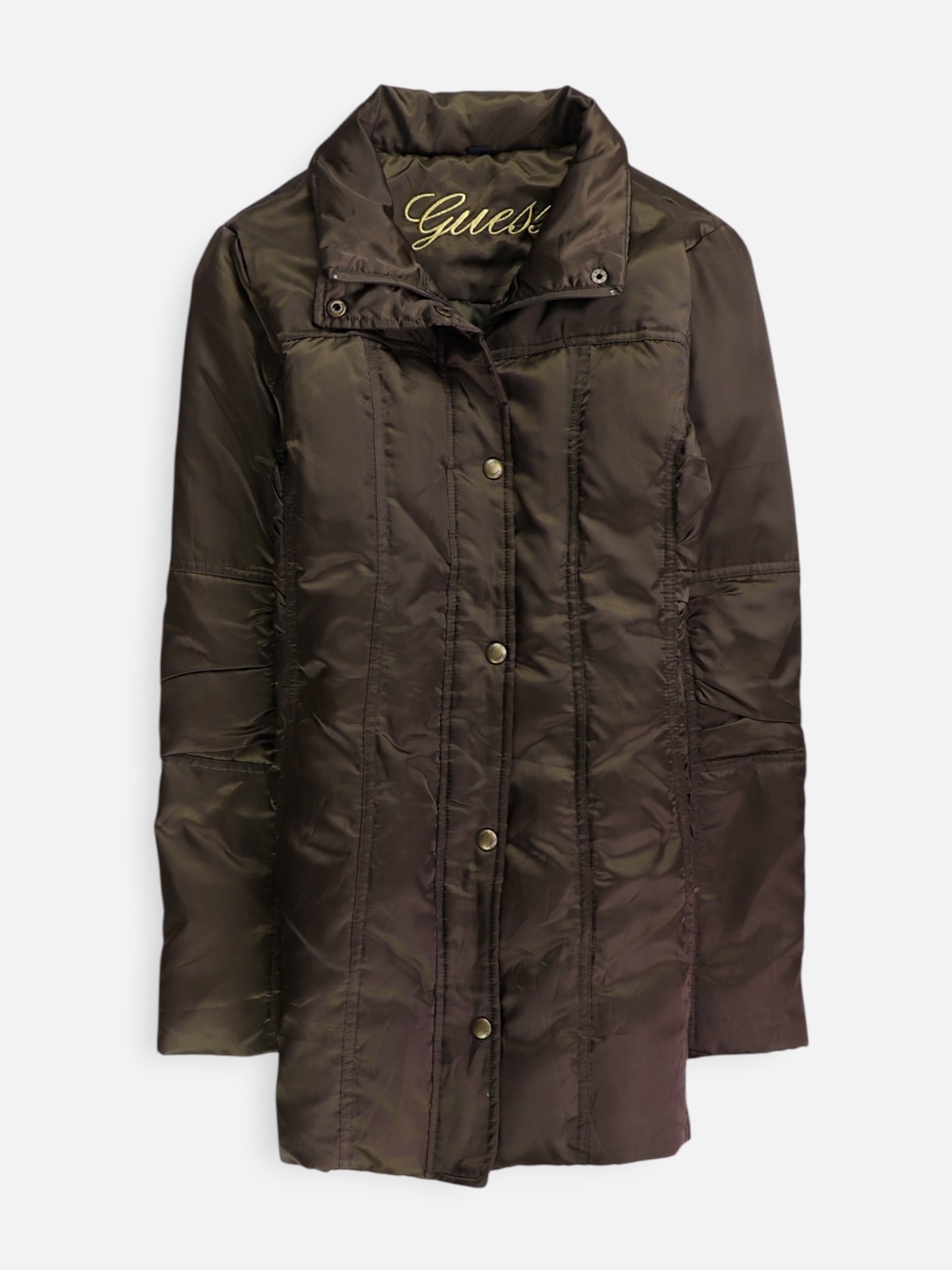 Guess Chaqueta Puffer Impermeable - Mujer - Small