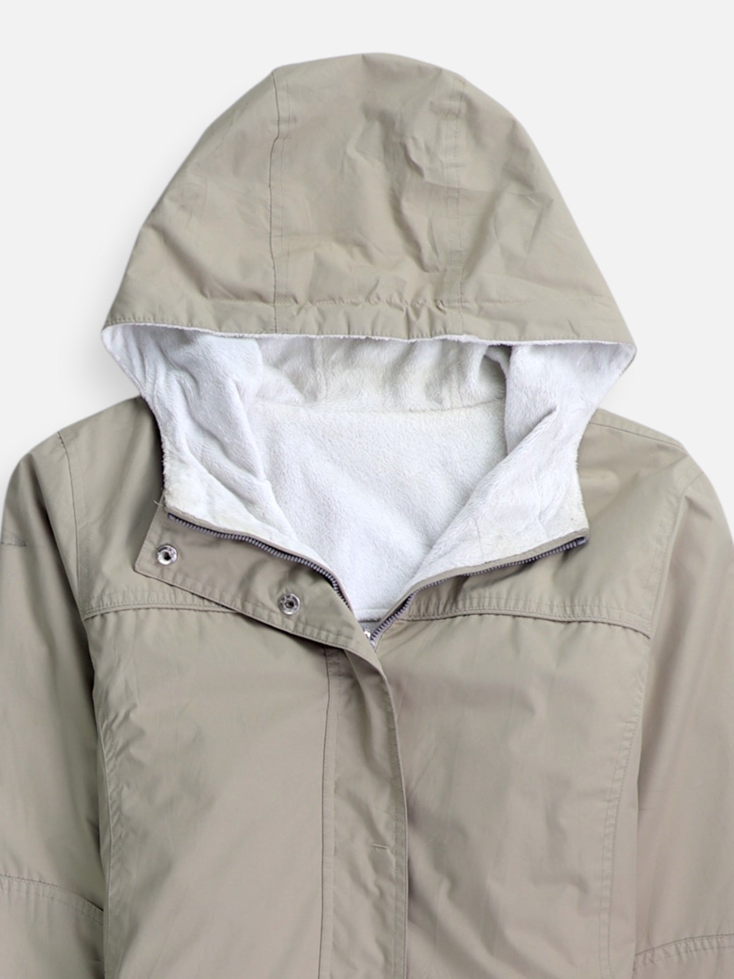 FREE COUNTY Chaqueta Impermeable Reversible - Mujer - Large