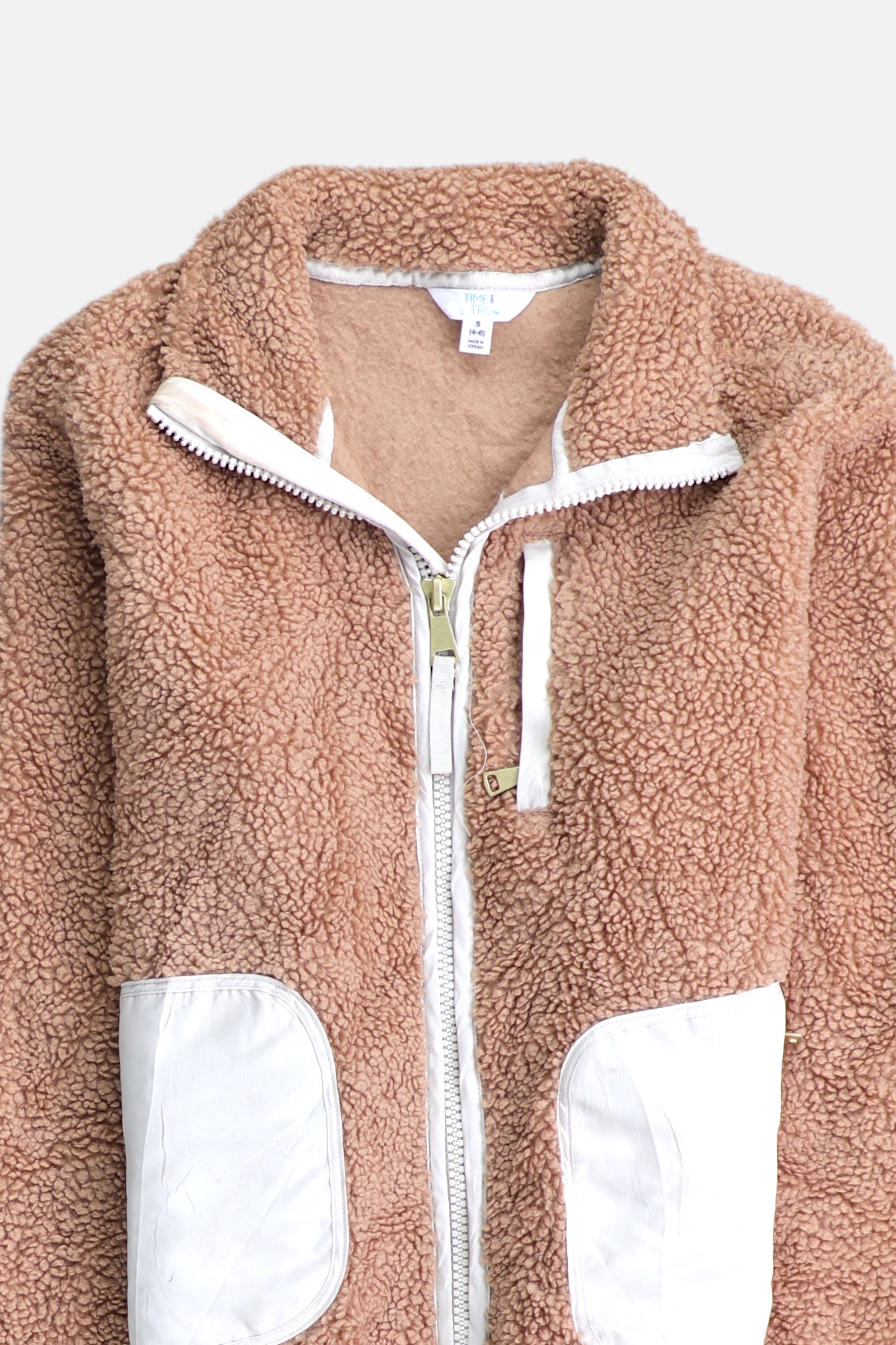 TIME THRU Sueter Fleece Teddy - Mujer - Small