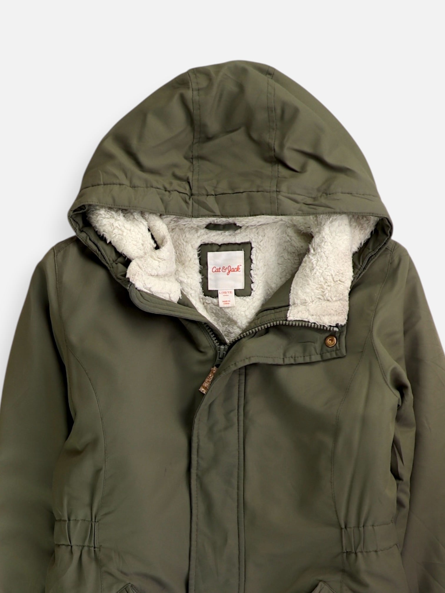 Cat & Jack Abrigo Cazador Casual - Niña - Large - 10-12Y (Años)