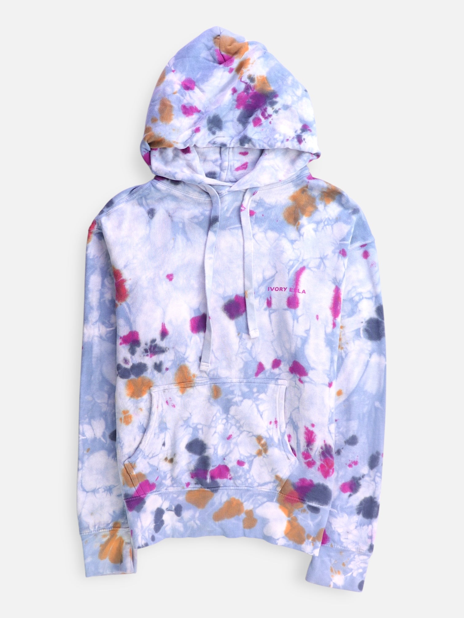 IVORY ELLA Sudadera Hoodie Tie-Dye - Mujer - Small