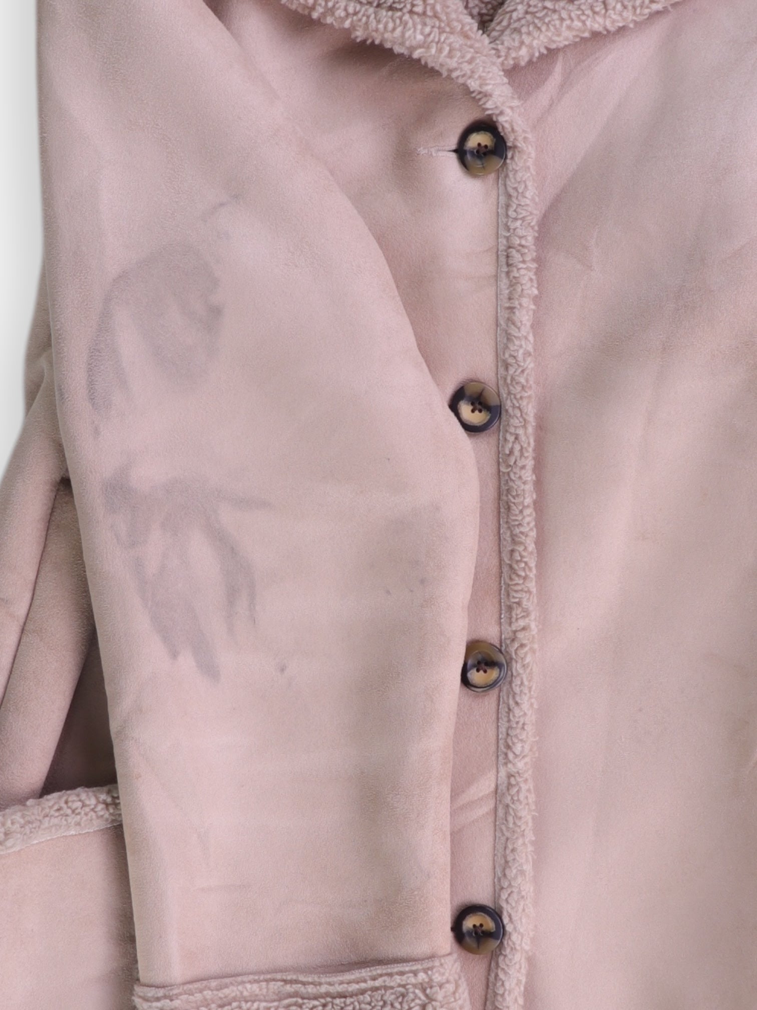 LL BEAN Chaqueta Casual Suede - Mujer - Medium