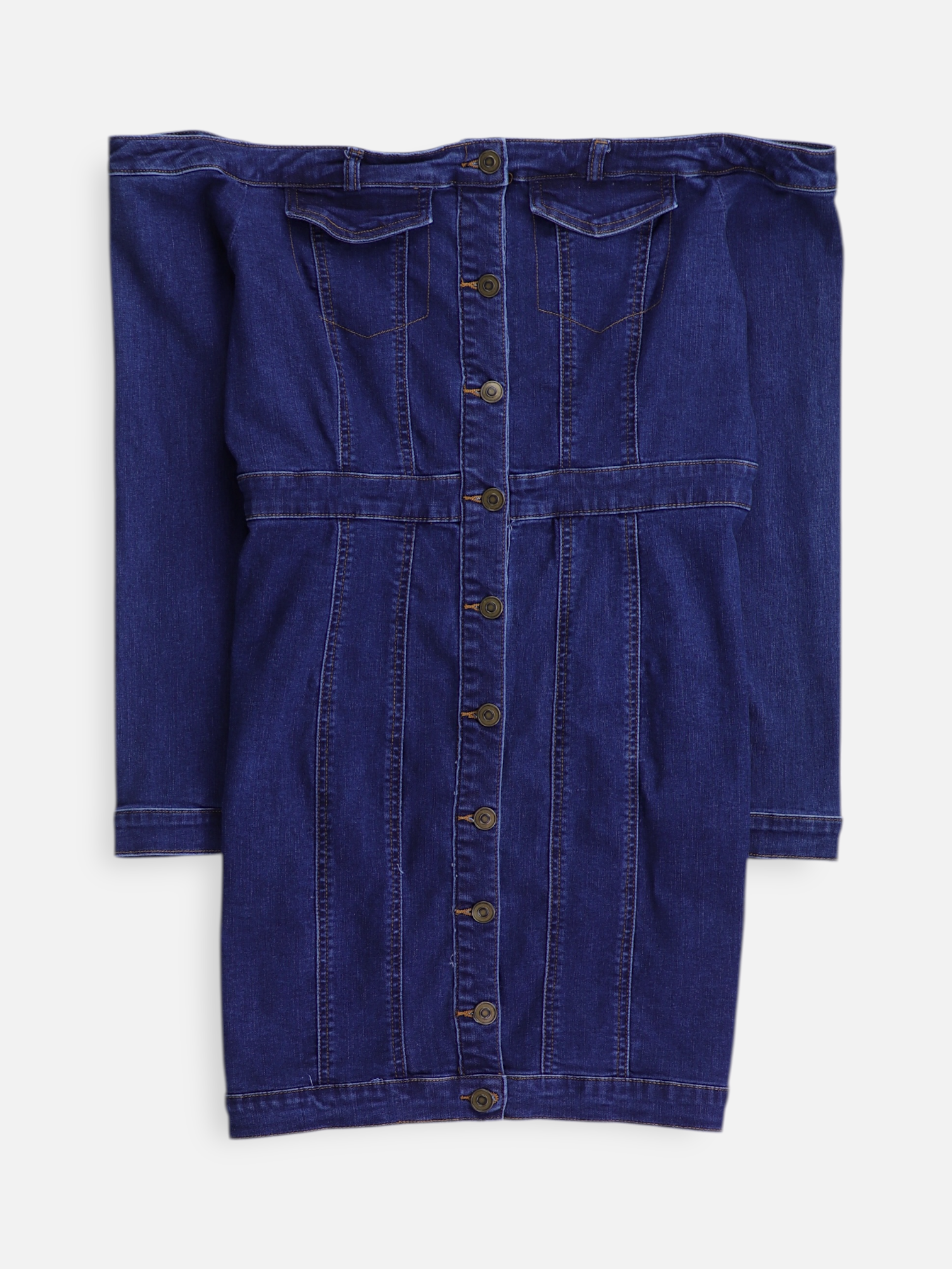 Fashionnova Vestido Denim - Mujer - XL