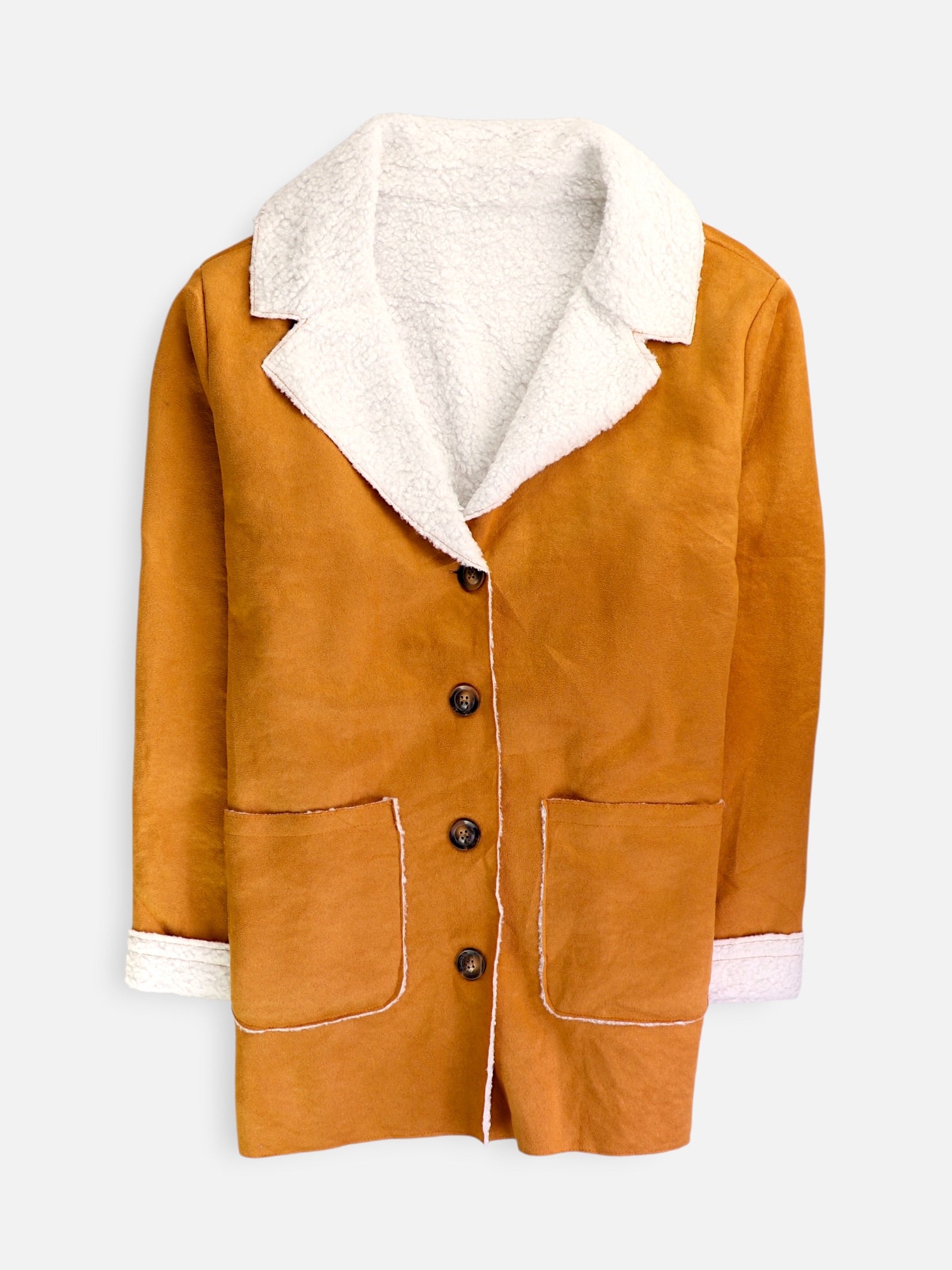 Abrigo Single breasted trench Casual - Hombre - Large