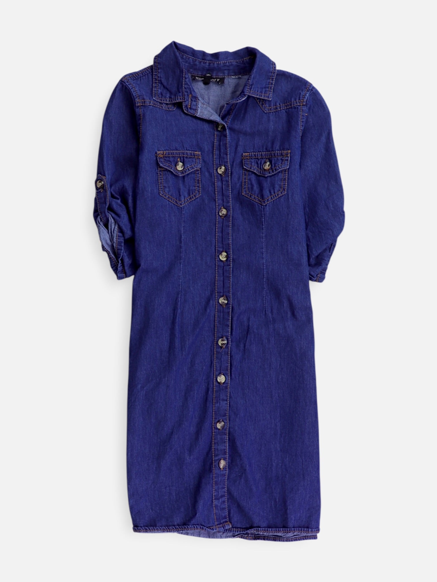 Vestido Denim - Niña - Medium - 10-12Y (Años)