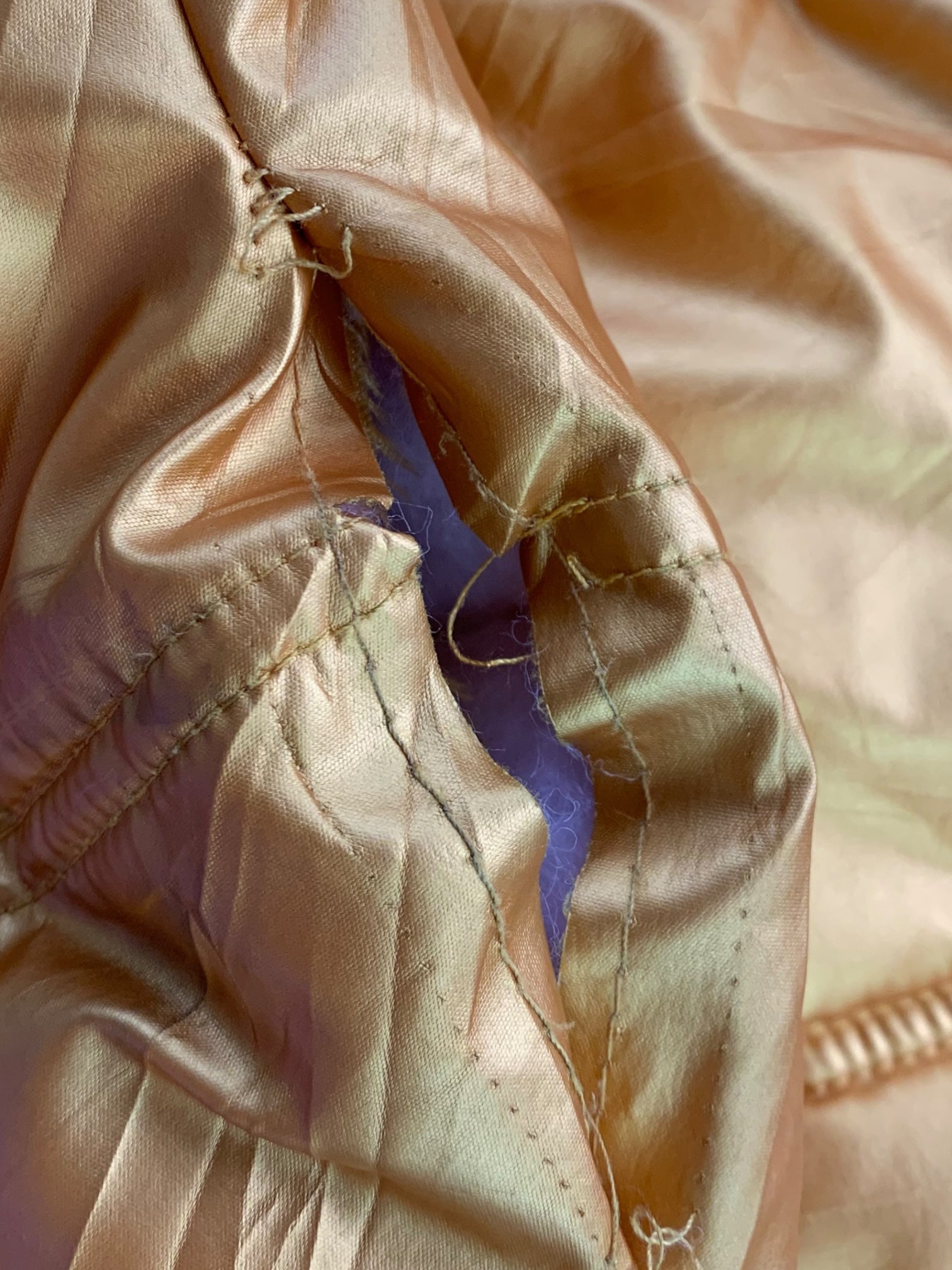 ZARA Chaqueta Puffer Impermeable - Mujer - S/M