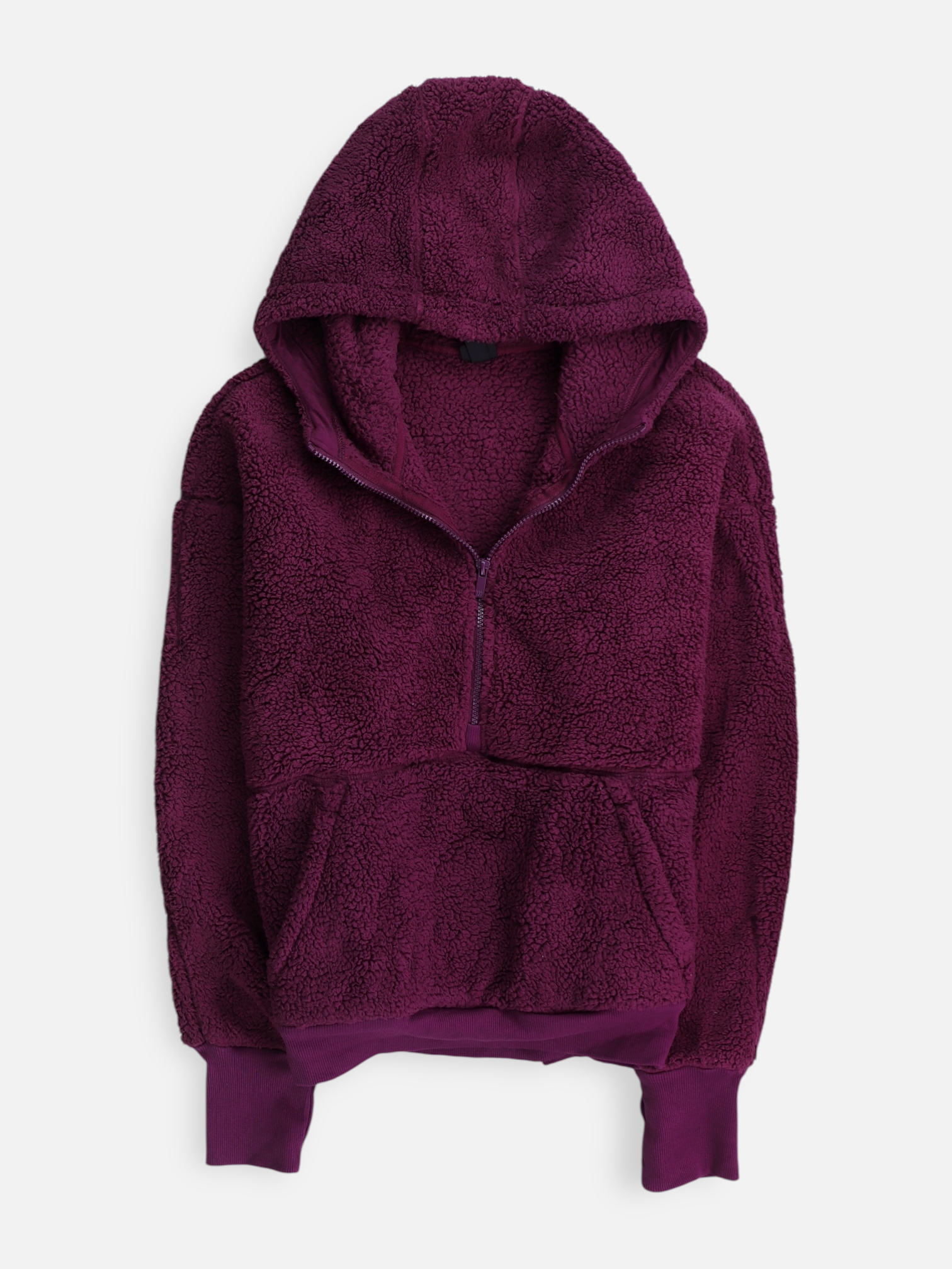 All In Motion Sudadera Hoodie Teddy - Mujer - Large