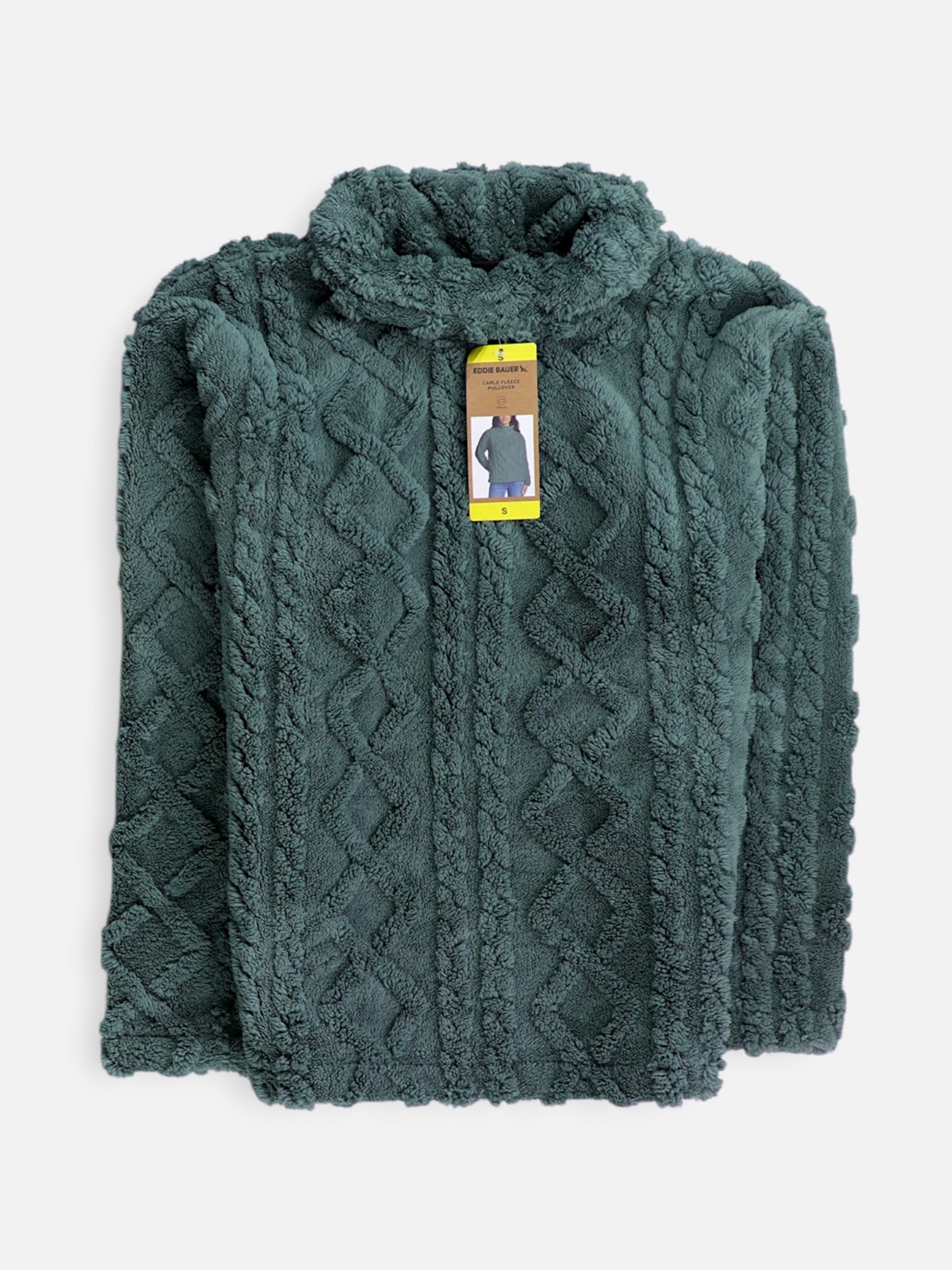 Eddie Bauer Sueter Teddy Turtleneck - Mujer - Small