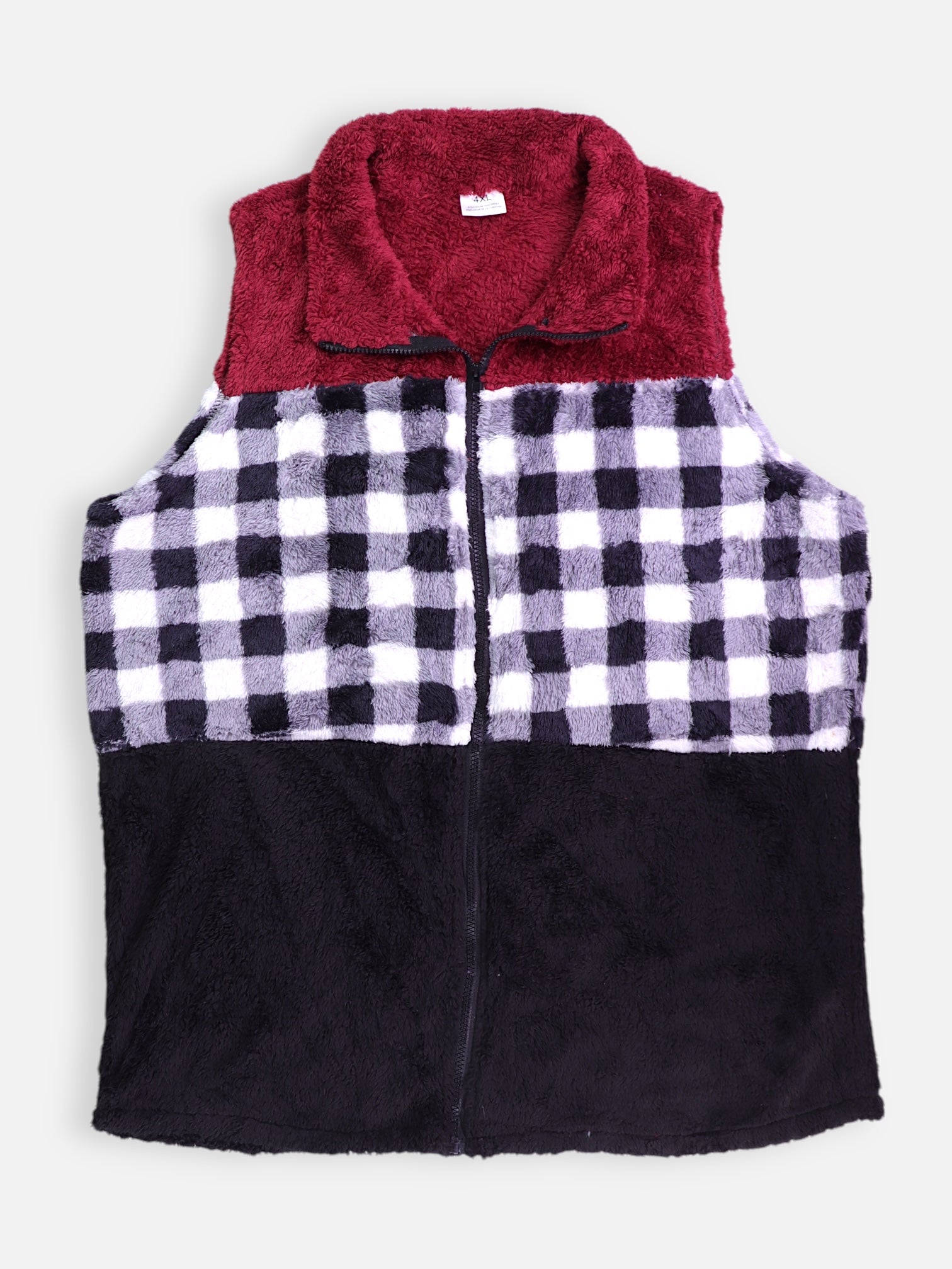 Chaleco Color Block - Mujer - 4XL