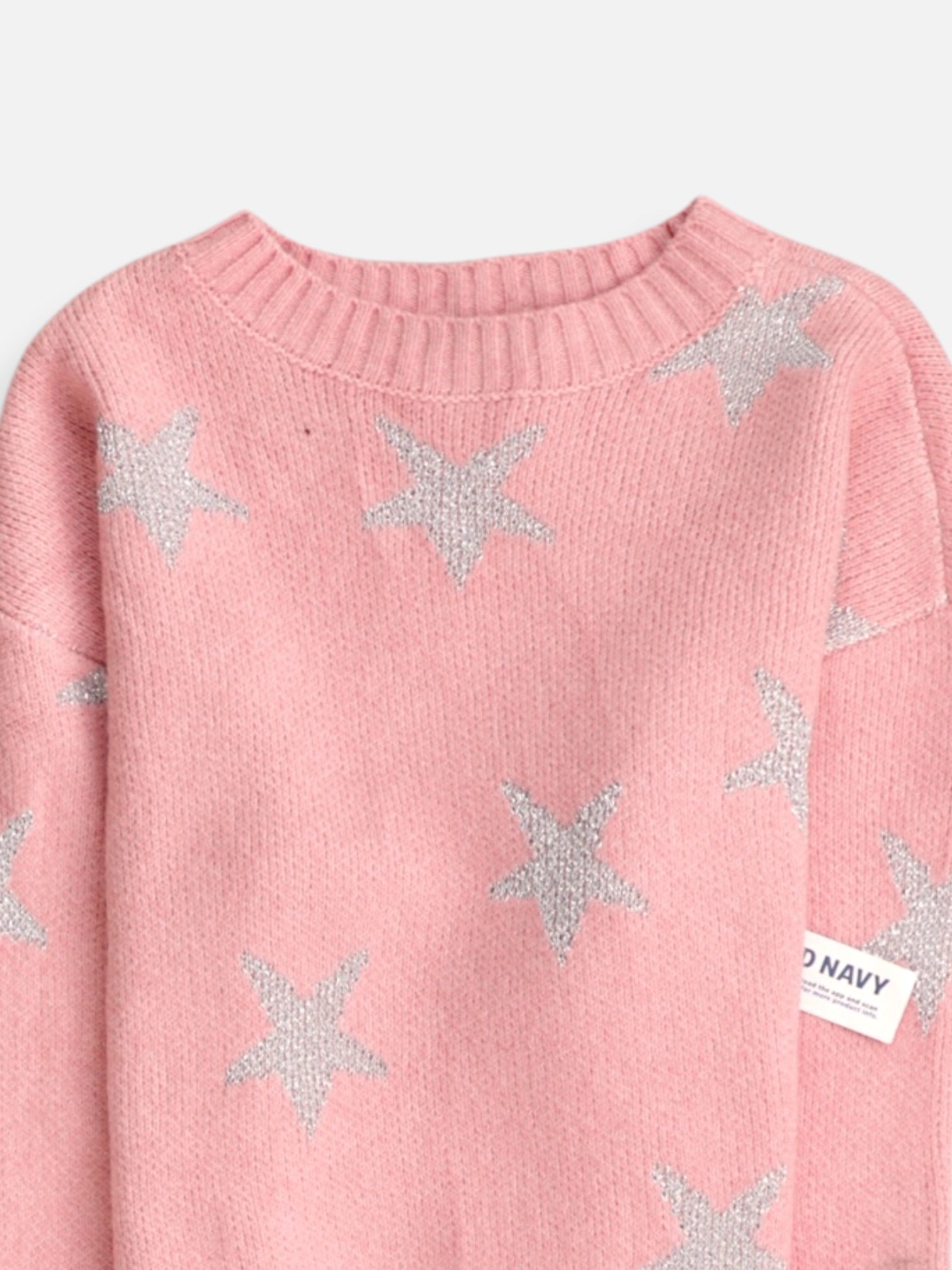 Old Navy Sueter Knit Casual - Niña - Large - 10-12Y (Años)