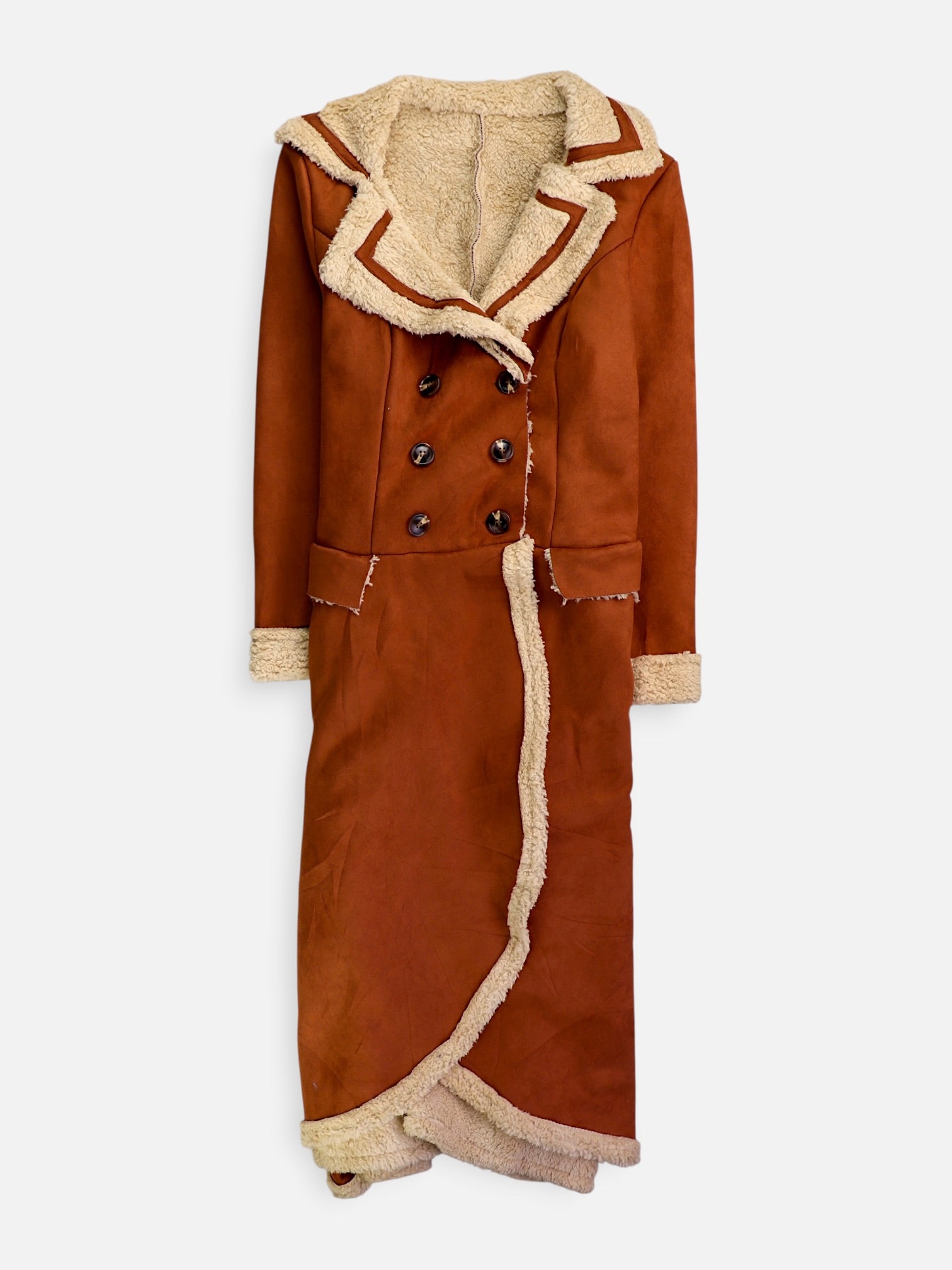 Abrigo Donble breasted trench Casual - Mujer - Medium