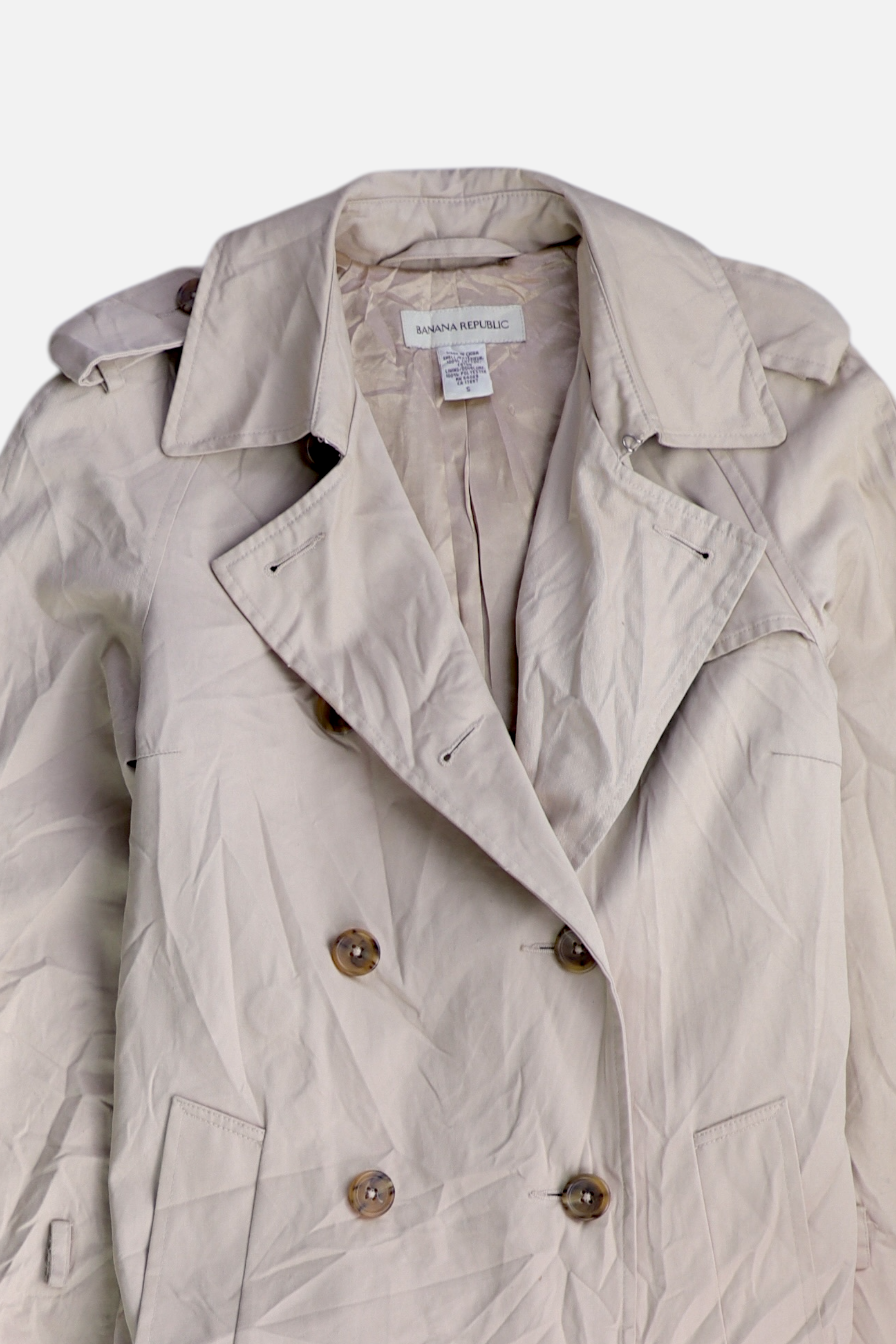 Banana Republic Abrigo Donble breasted trench Casual - Mujer - Small