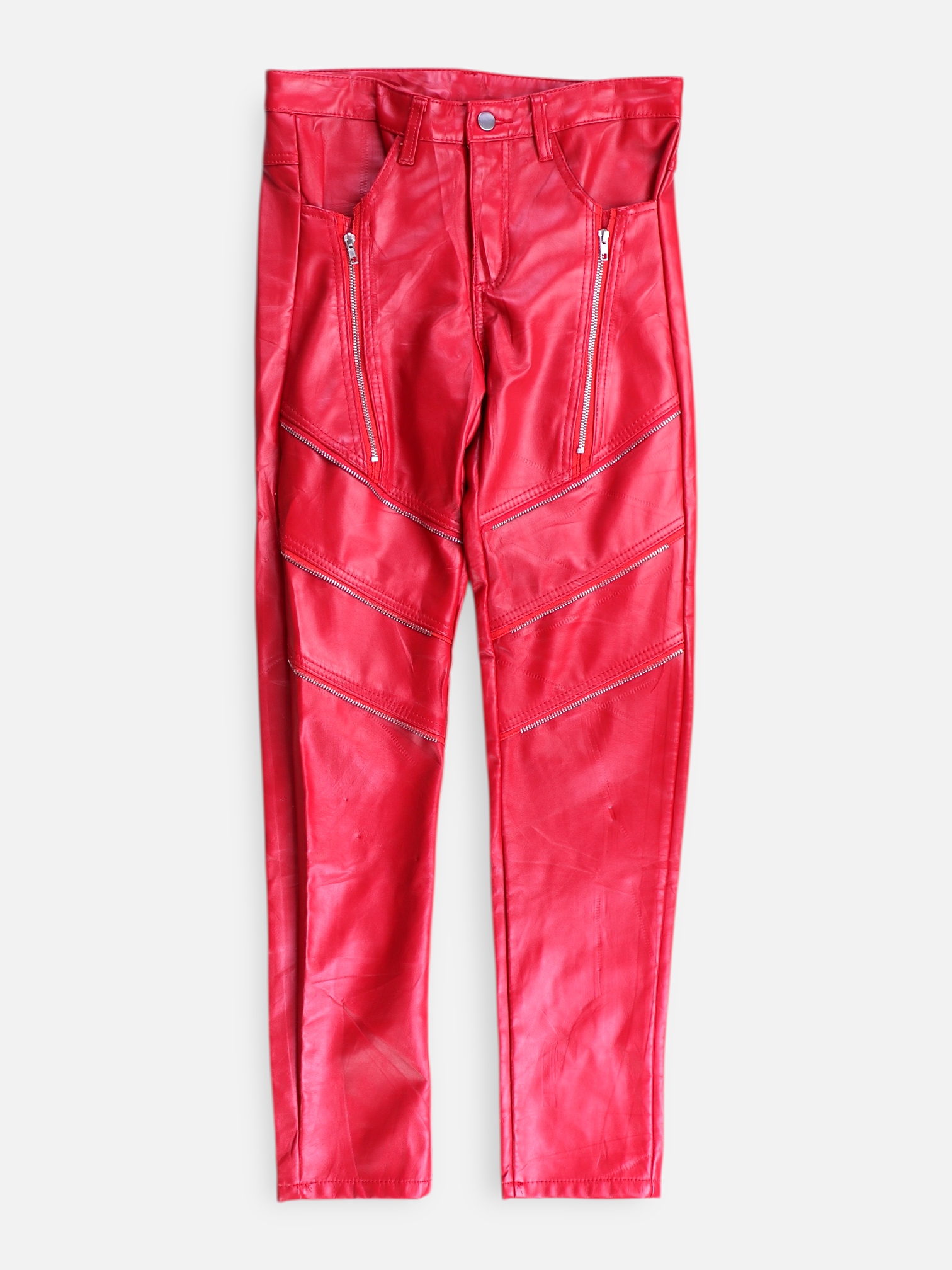 Pantalon Skinny Fit Cuero - Hombre - 30'