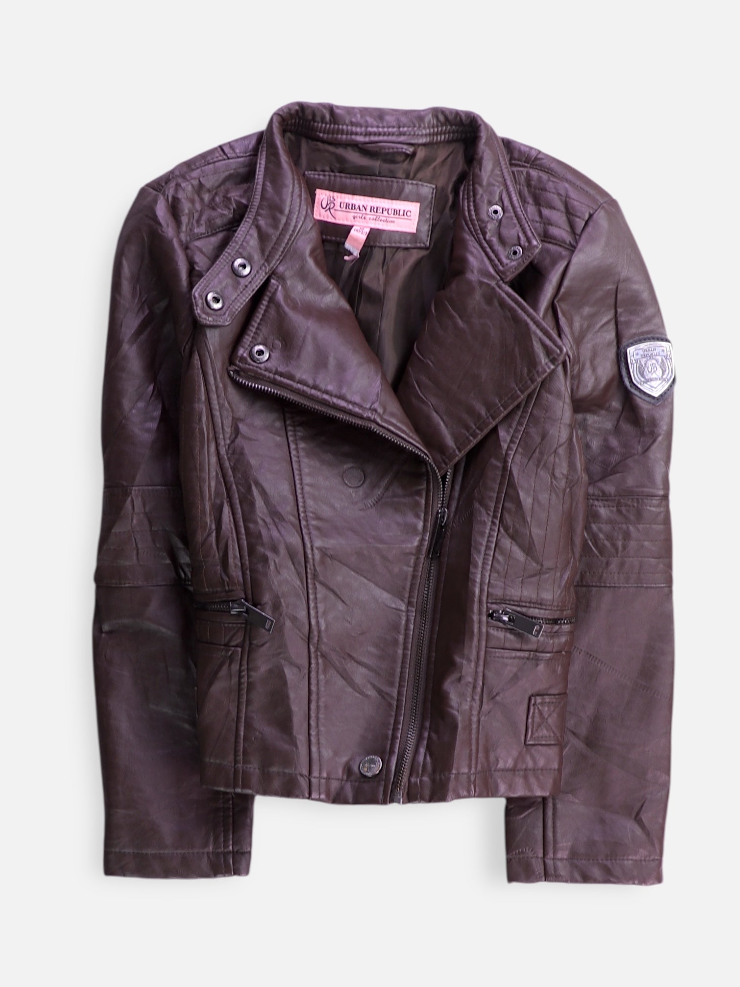 Banana Republic Chaqueta Casual Cuero - Niño - Medium - 10-12Y (Años)