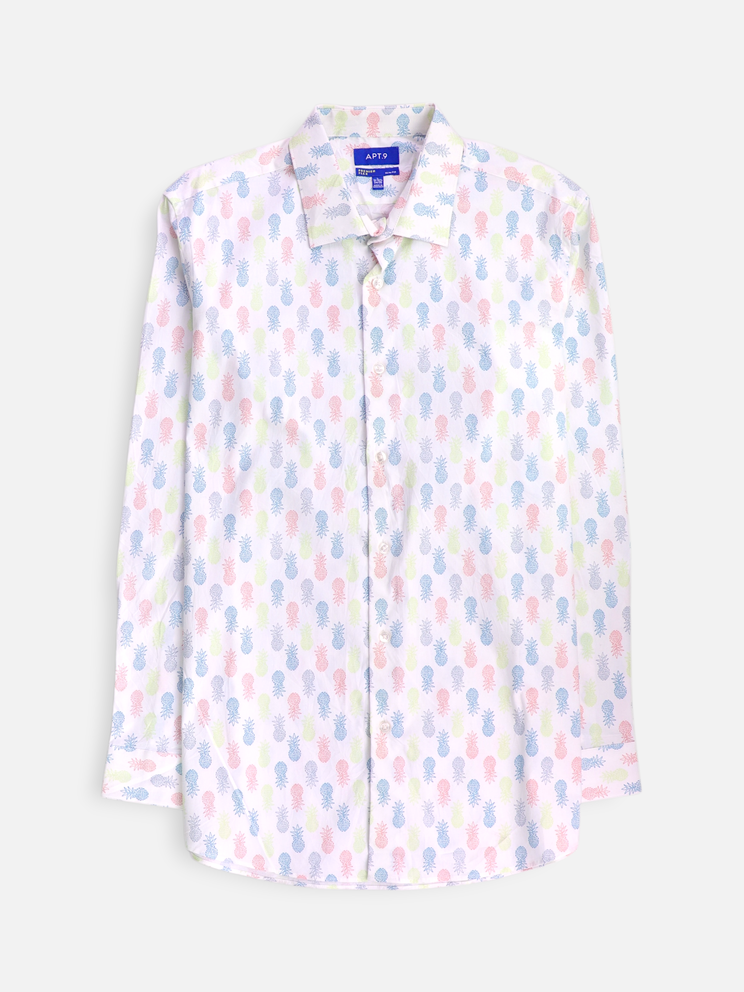 APT.9 Camisa Casual - Hombre - Large