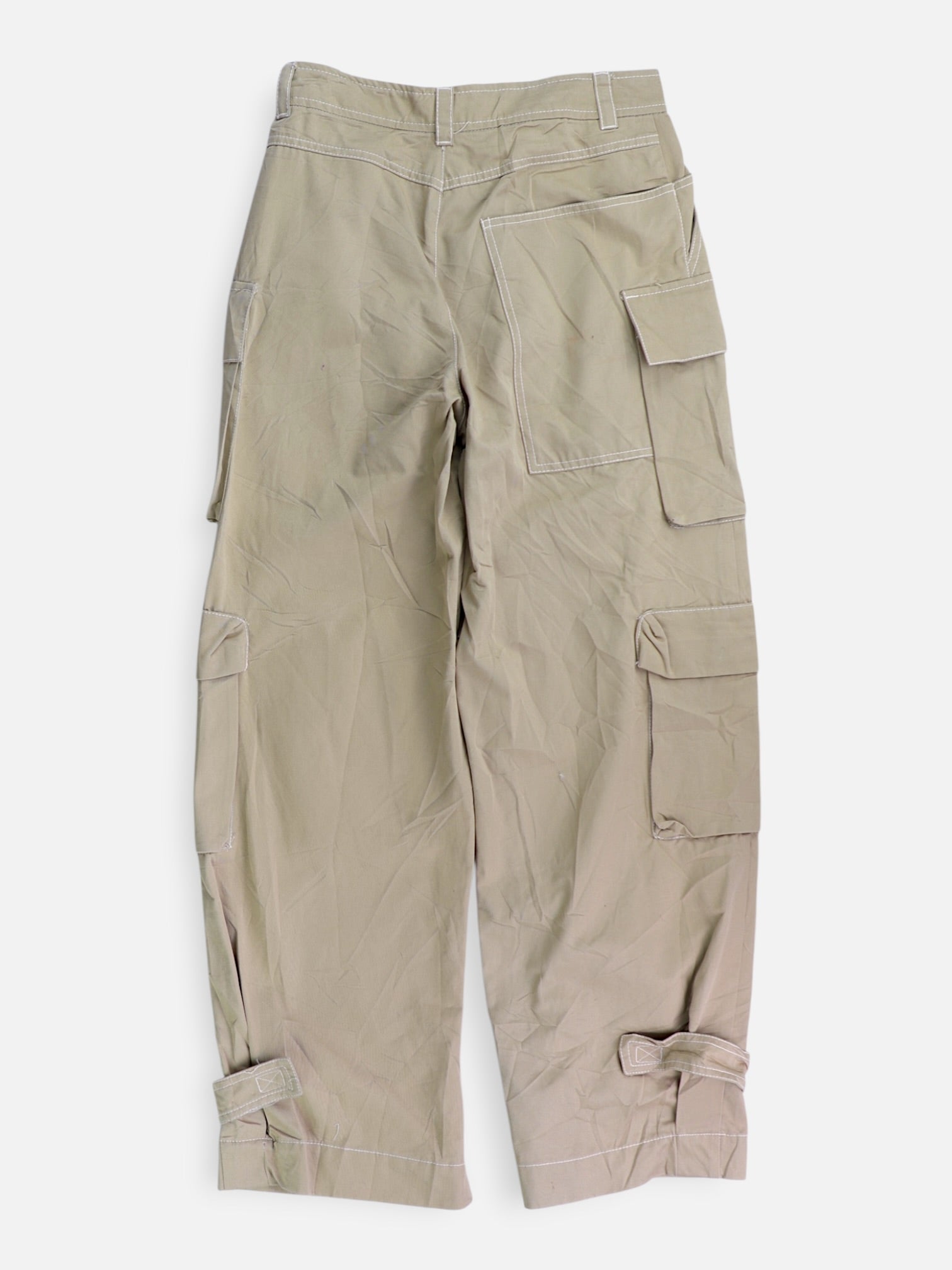 ZARA Pantalon Regular Fit Cargo - Mujer - XS