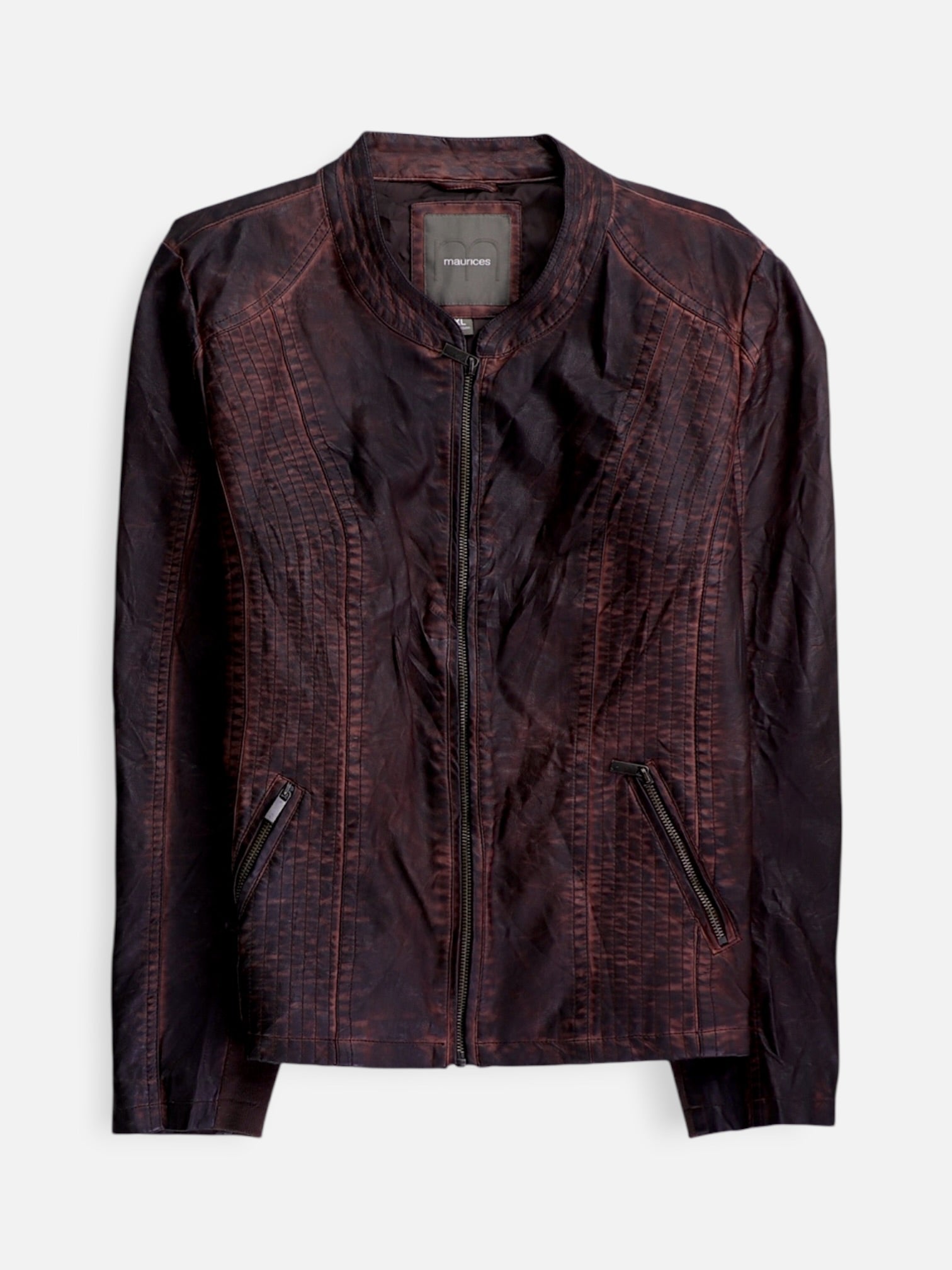 Chaqueta Casual Cuero - Mujer - XL
