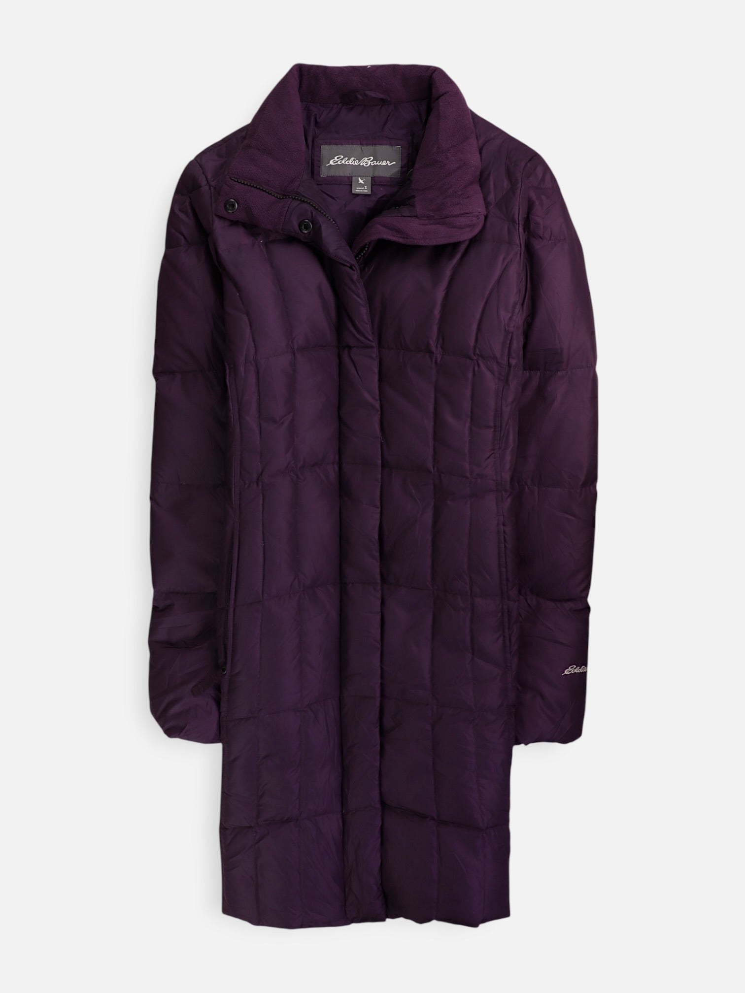 Eddie Bauer Abrigo Impermeable Puffer - Mujer - Small