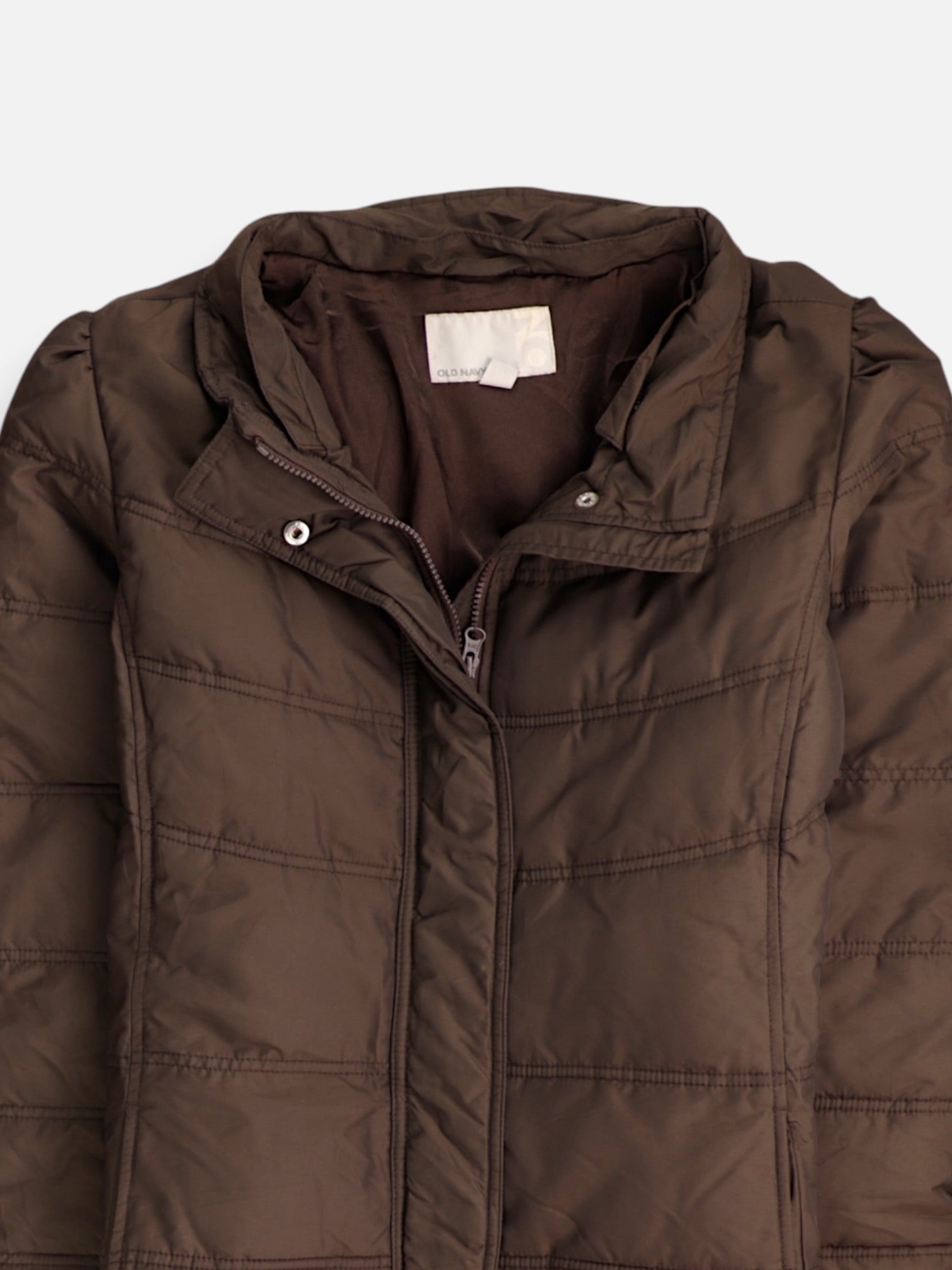 Old Navy Abrigo Impermeable Puffer - Mujer - XL