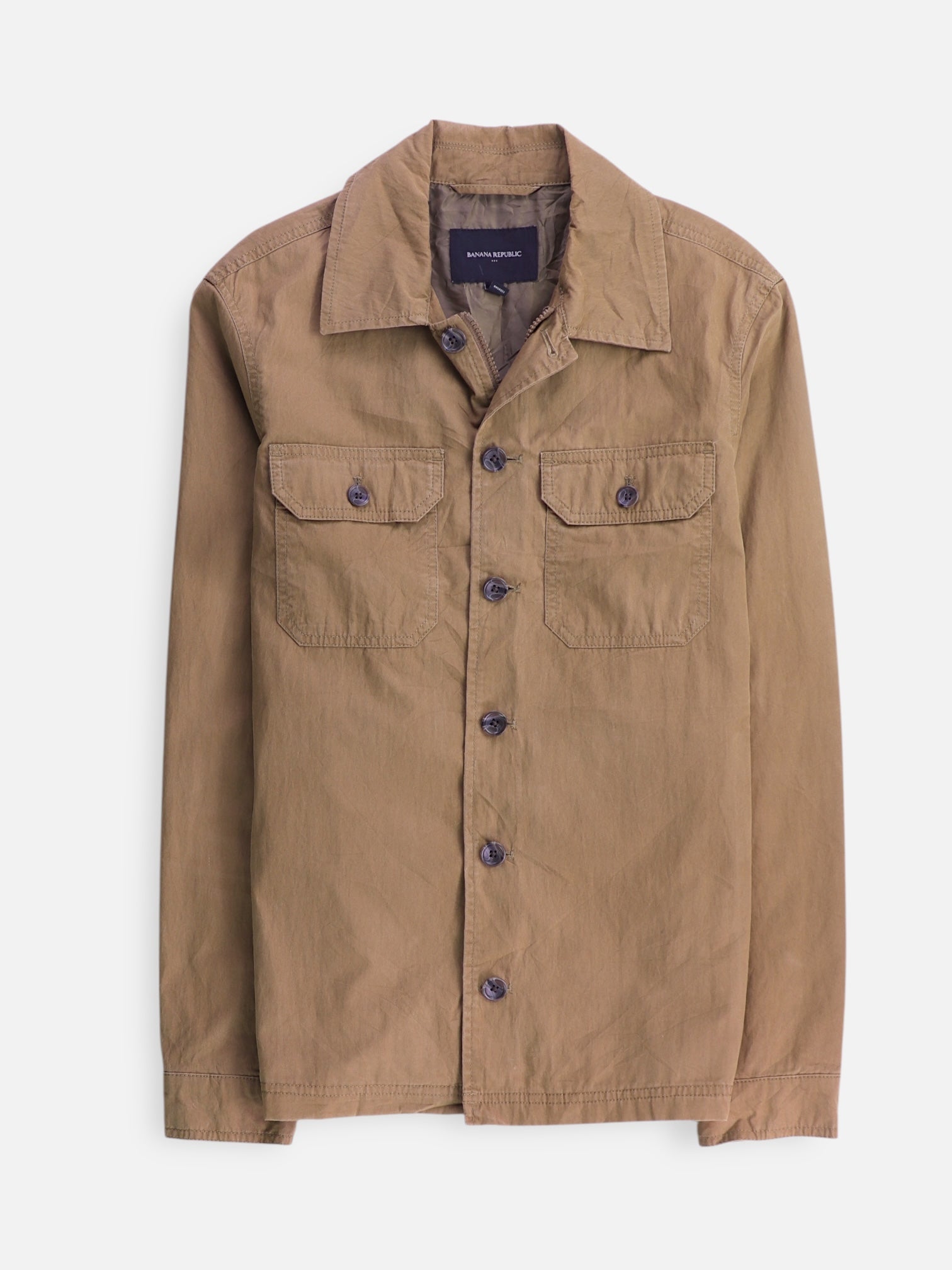 Banana Republic Chaqueta Casual Fleece - Hombre - Small