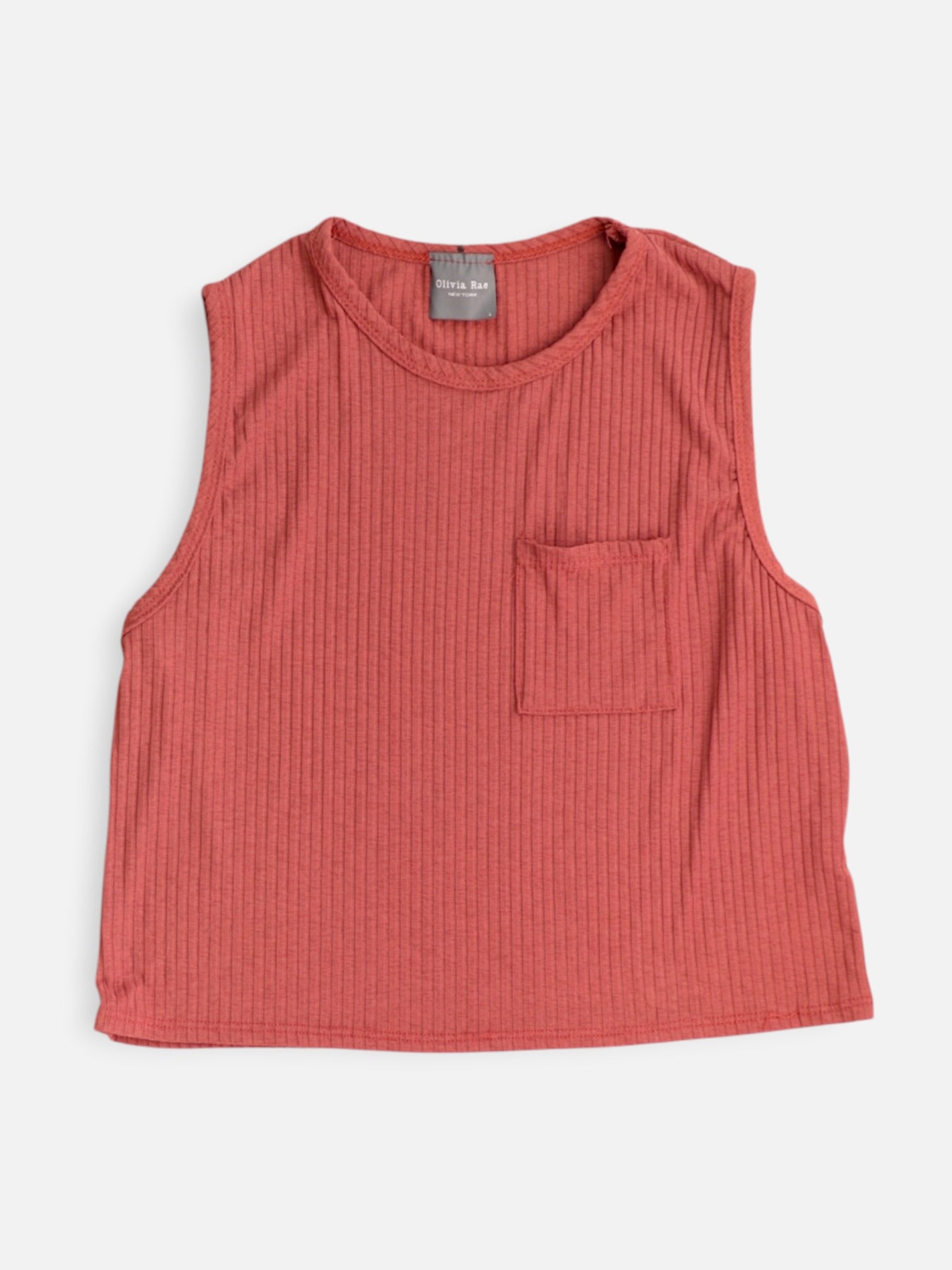 Blusa Crop Top - Mujer - Large
