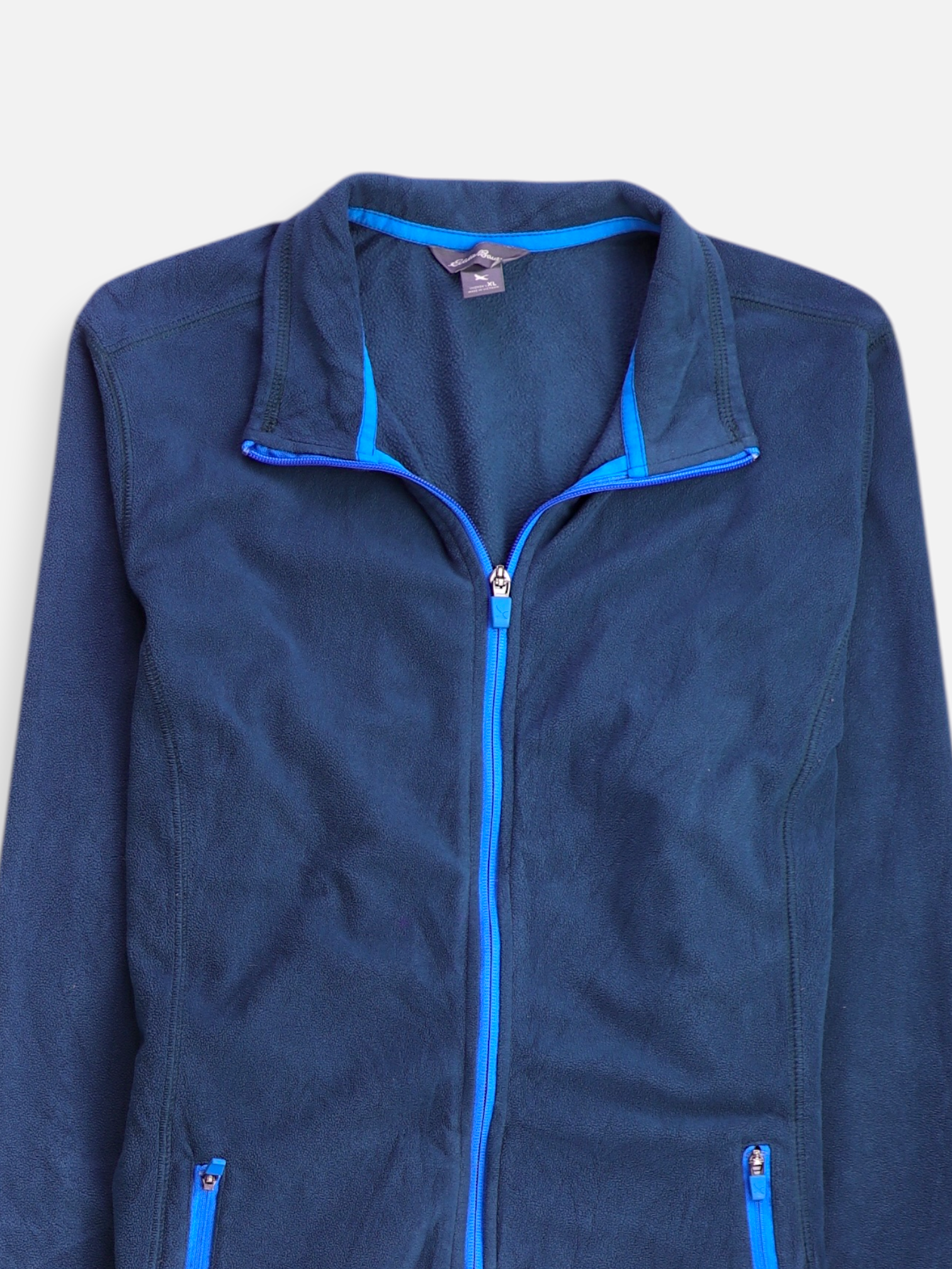 Eddie Bauer Sueter Fleece Casual - Mujer - Large