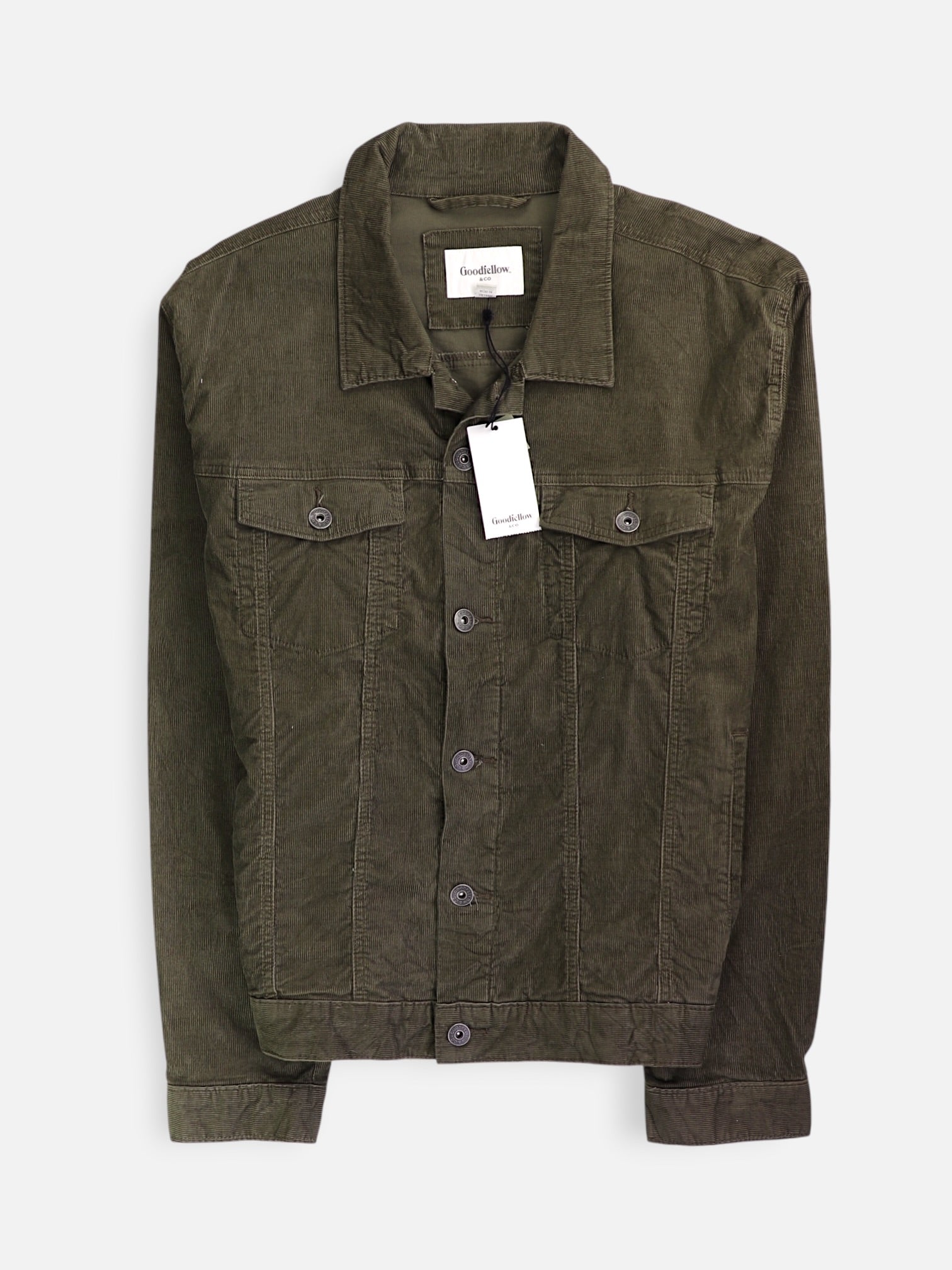 Goodiefellow Chaqueta Casual Corduroy - Hombre - 2XL