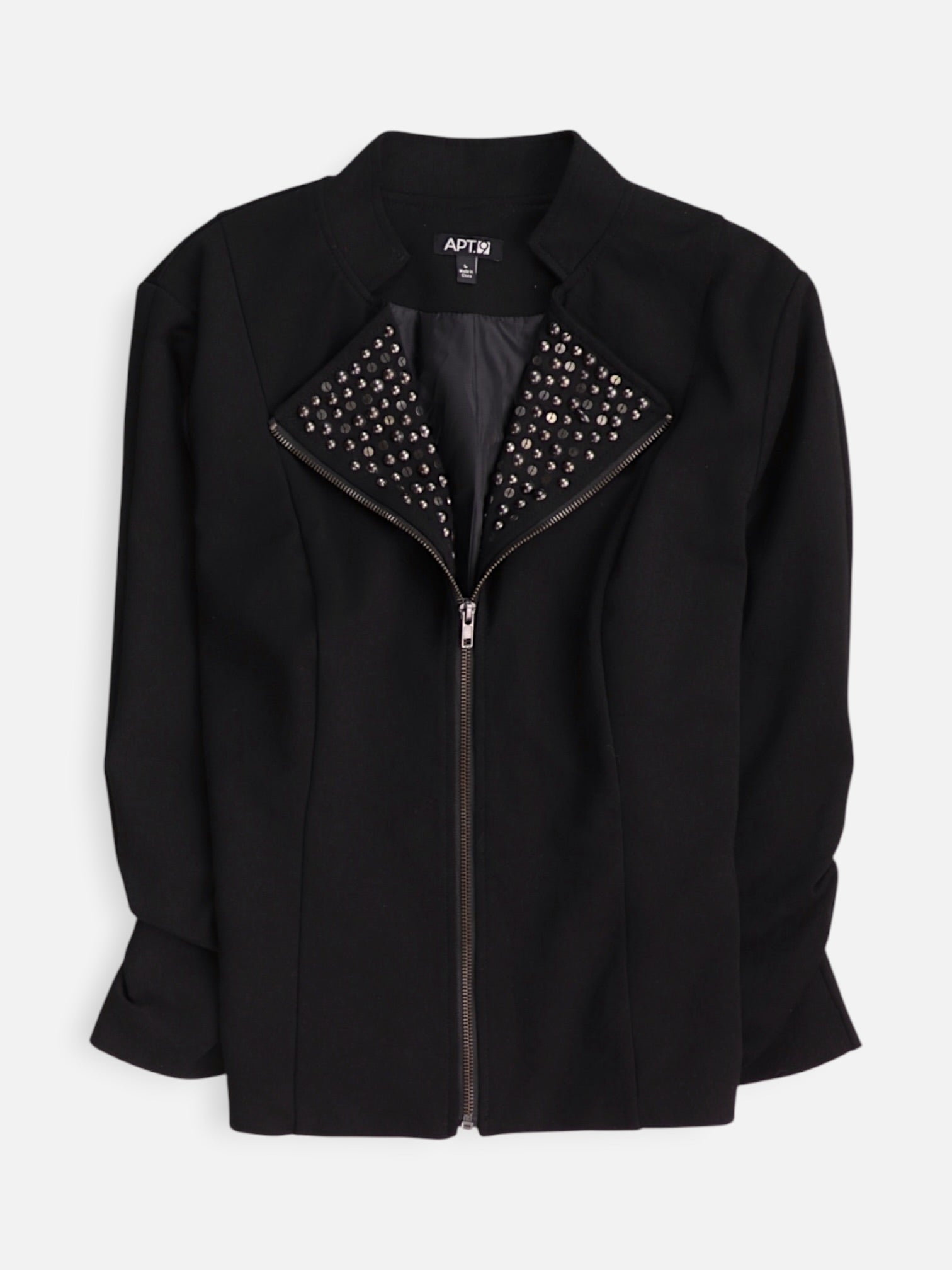 APT.9 Chaqueta Casual Basic - Mujer - Large