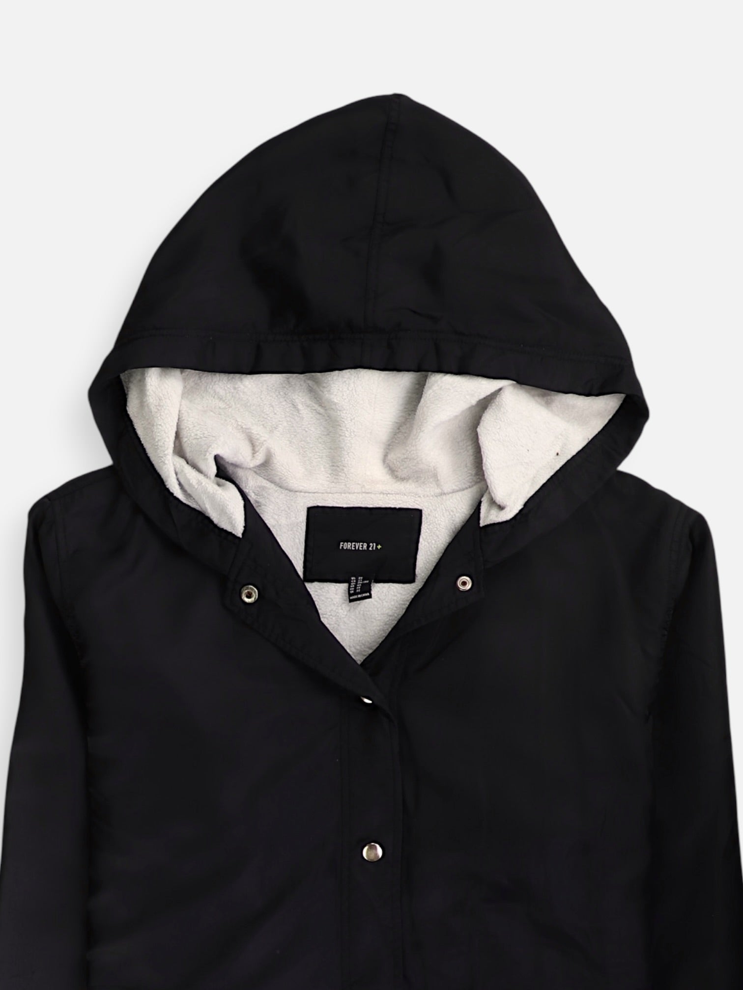 Forever 21 Chaqueta Impermeable Cazadora - Mujer - 2XL