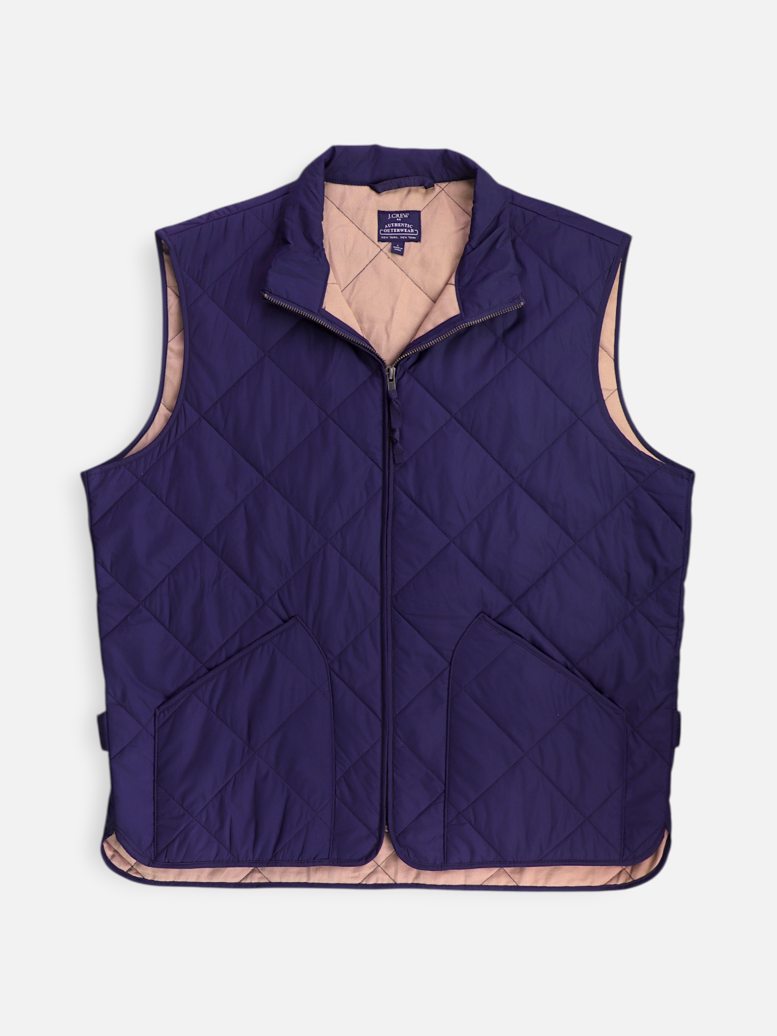 J CREW Chaleco Impermeable - Hombre - Large