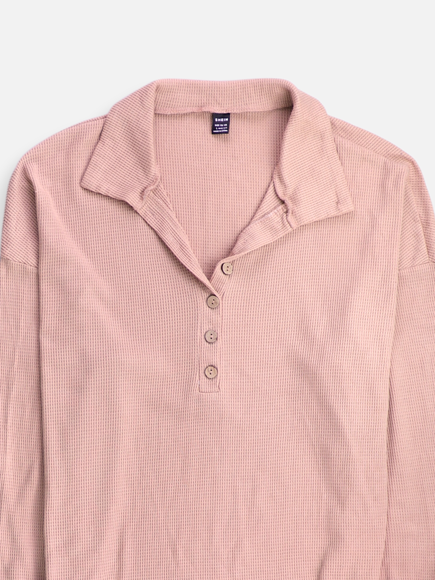 SHEIN Sudadera Fleece Basic - Mujer - Large