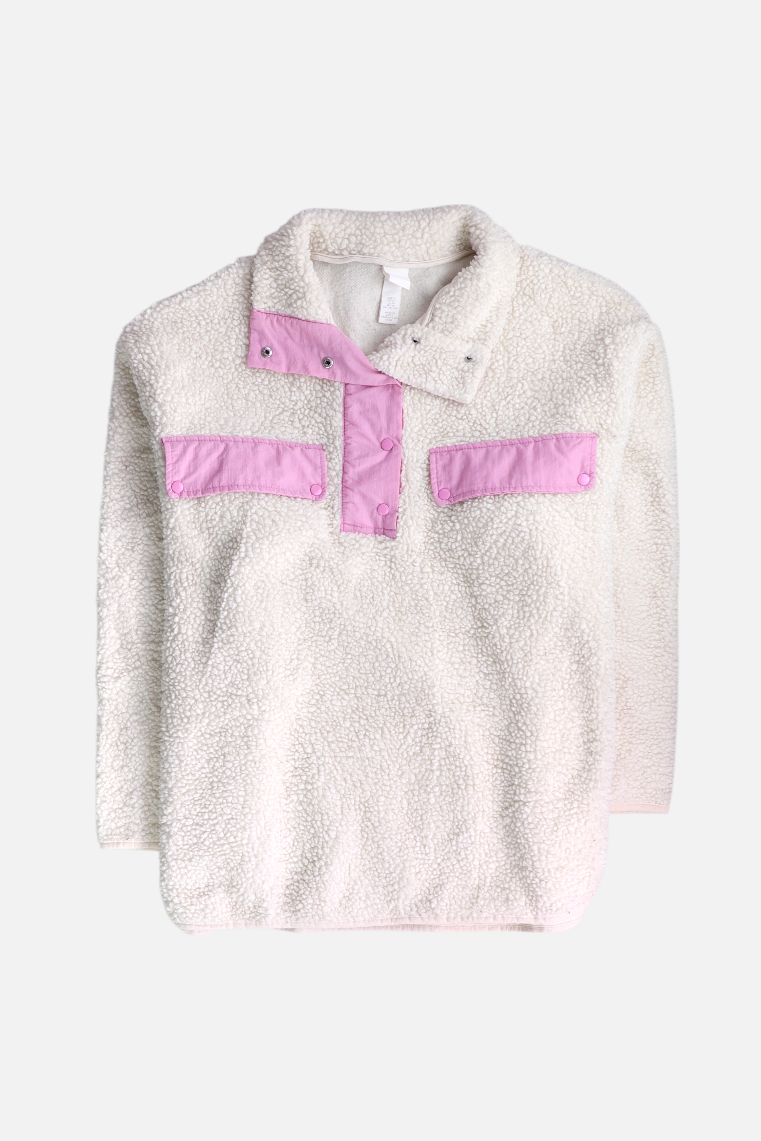 H&M Sueter Fleece Teddy - Mujer - XL