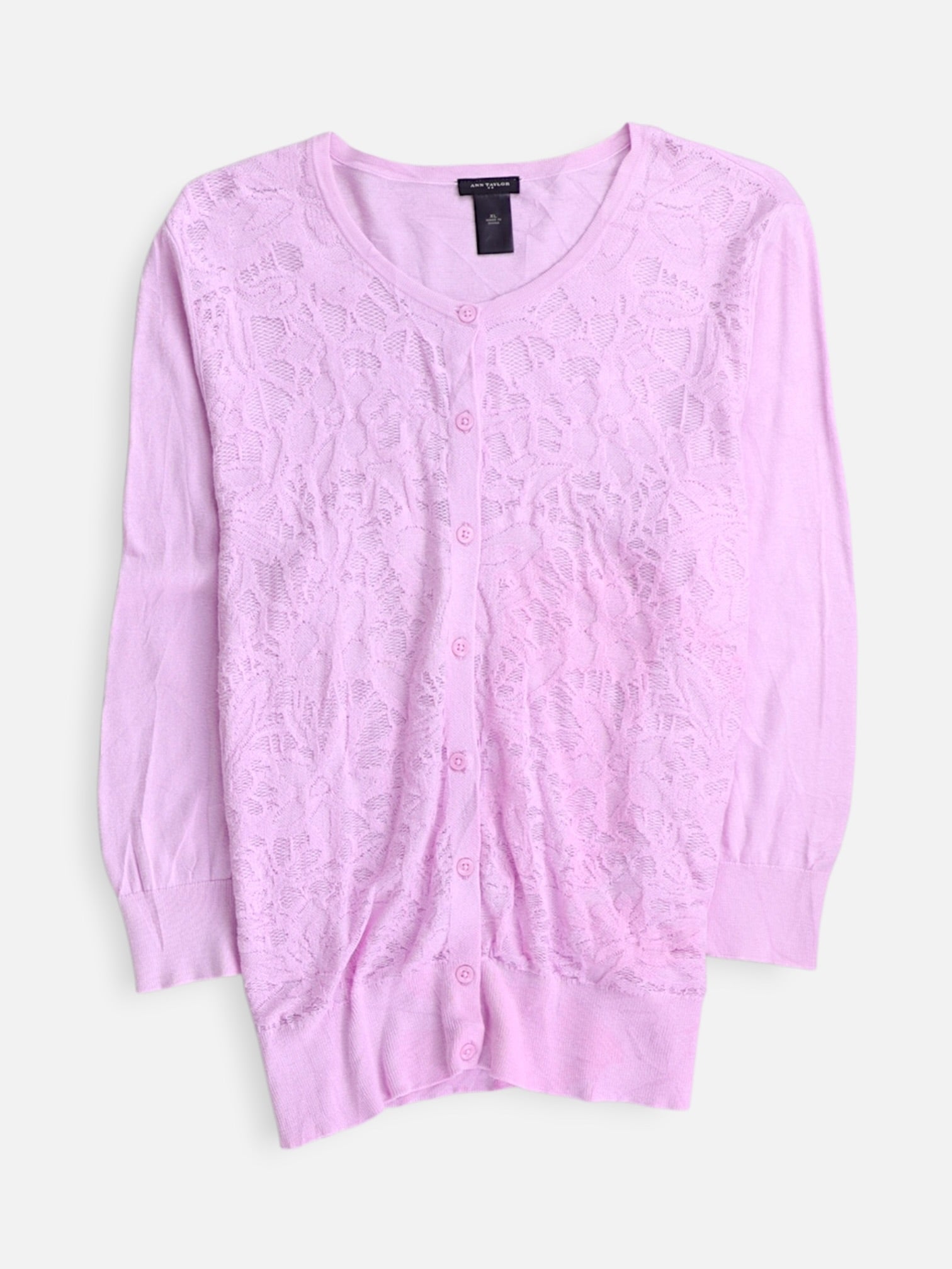ANN TAYLOR Sueter Cardigan Casual - Mujer - XL