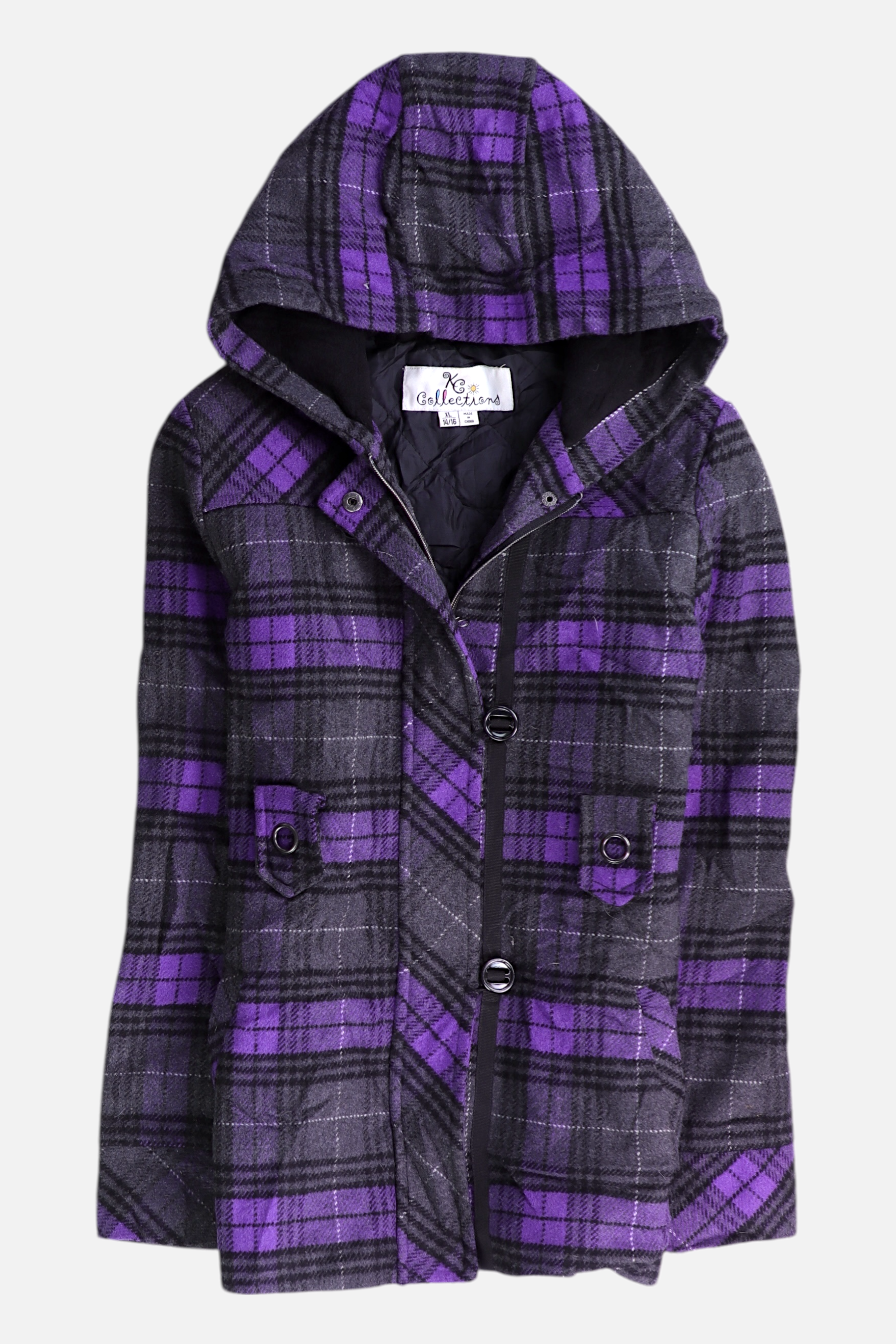 Chaqueta Casual Color Block - Niña - XL - 14-16Y (Años)