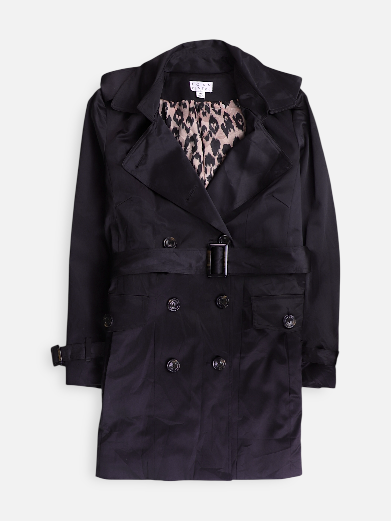 Abrigo Trench Coat Casual - Mujer - 2XS