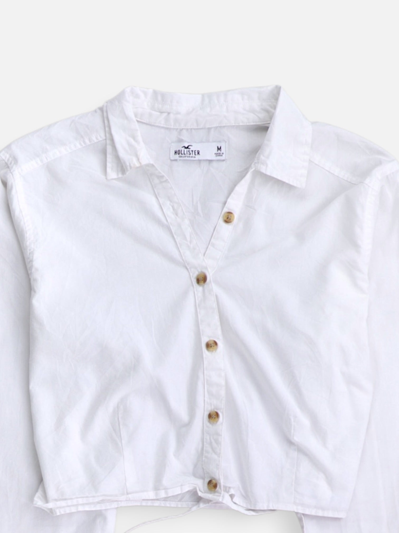 Hollister Blusa Crop Top - Mujer - Medium