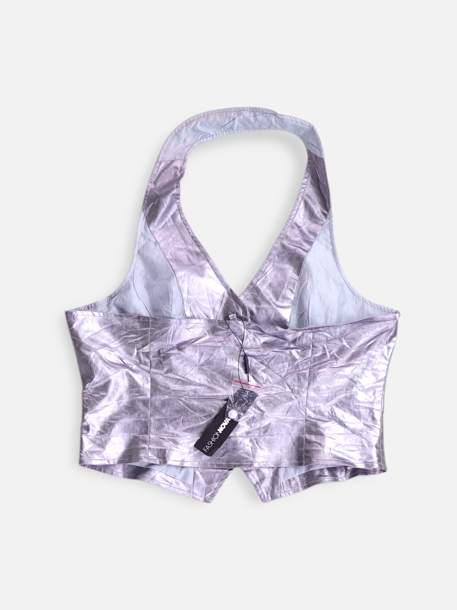 Fashionnova Blusa Crop Top - Mujer - XL