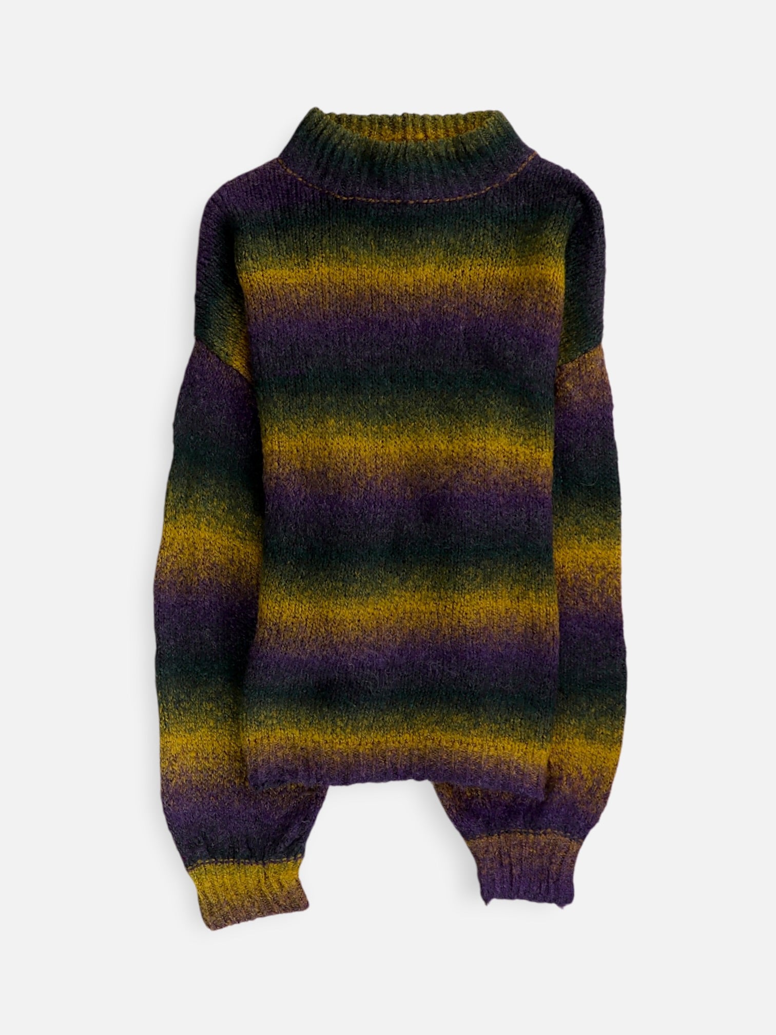 Sueter Knit Color Block - Mujer - Large