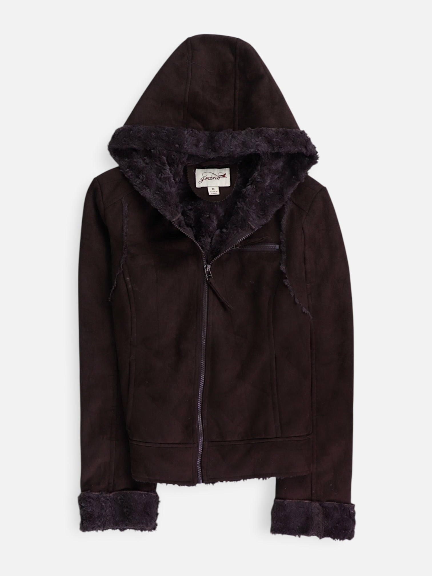 Chaqueta Casual Suede - Mujer - Medium