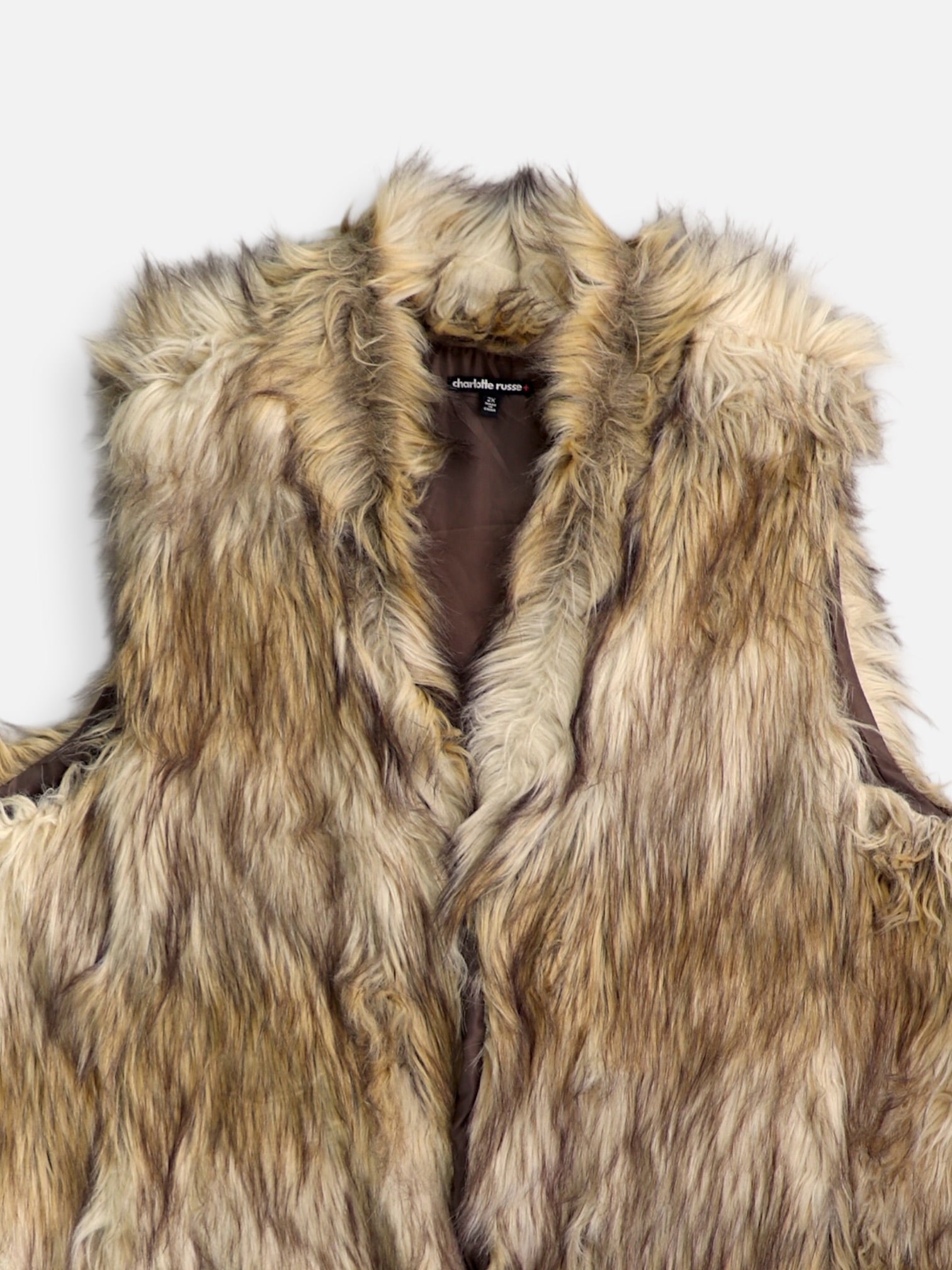Charlotte Russe Chaleco Teddy - Mujer - 2XL