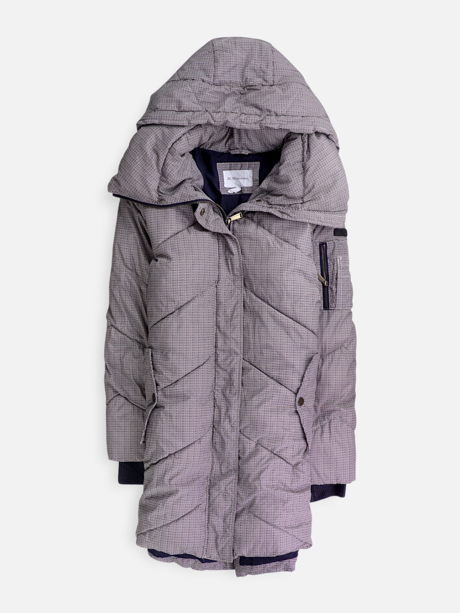 BCBG Abrigo Impermeable Puffer - Hombre - Large