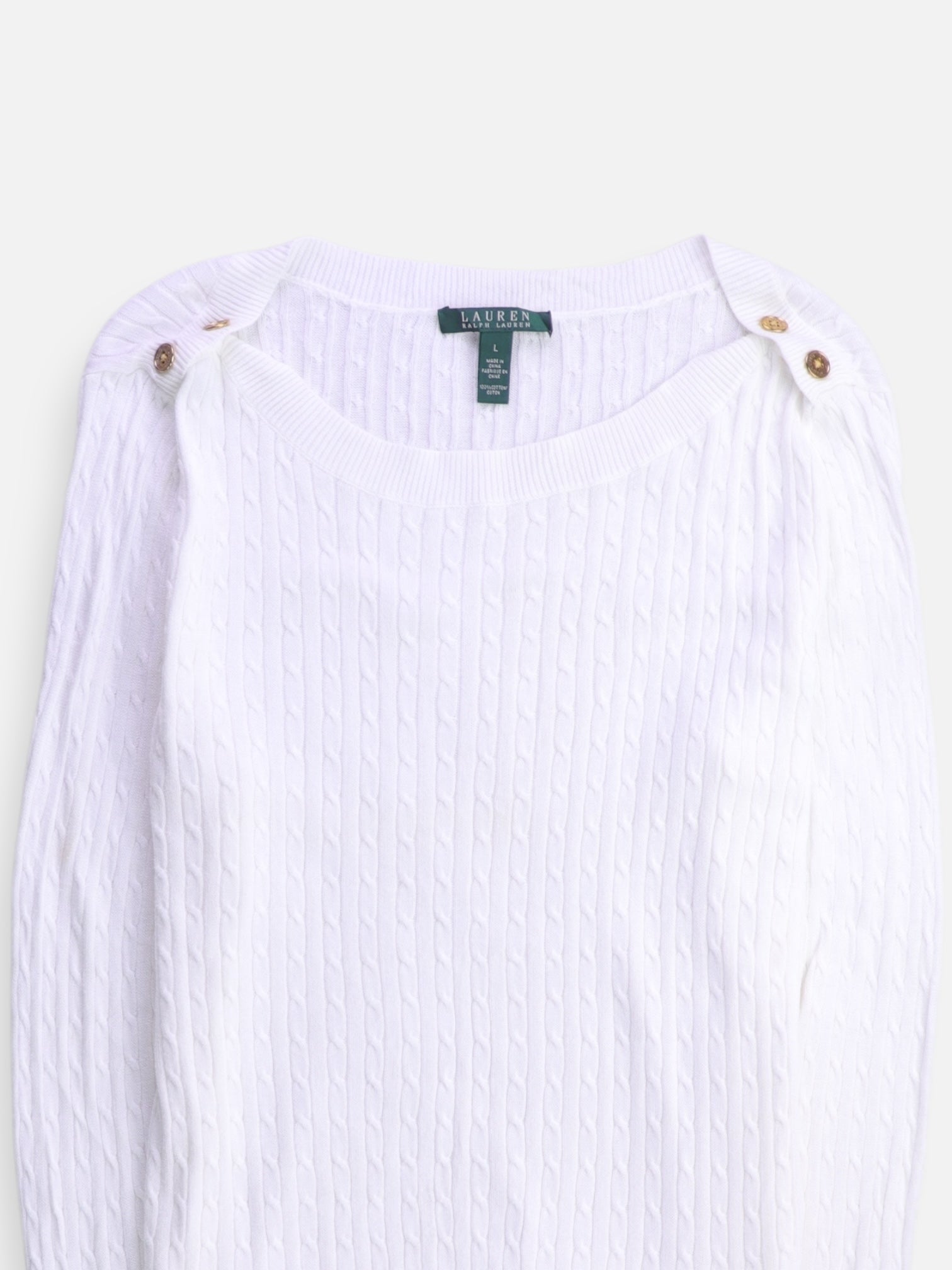 Polo Ralph Lauren Sueter Knit Casual - Mujer - Large