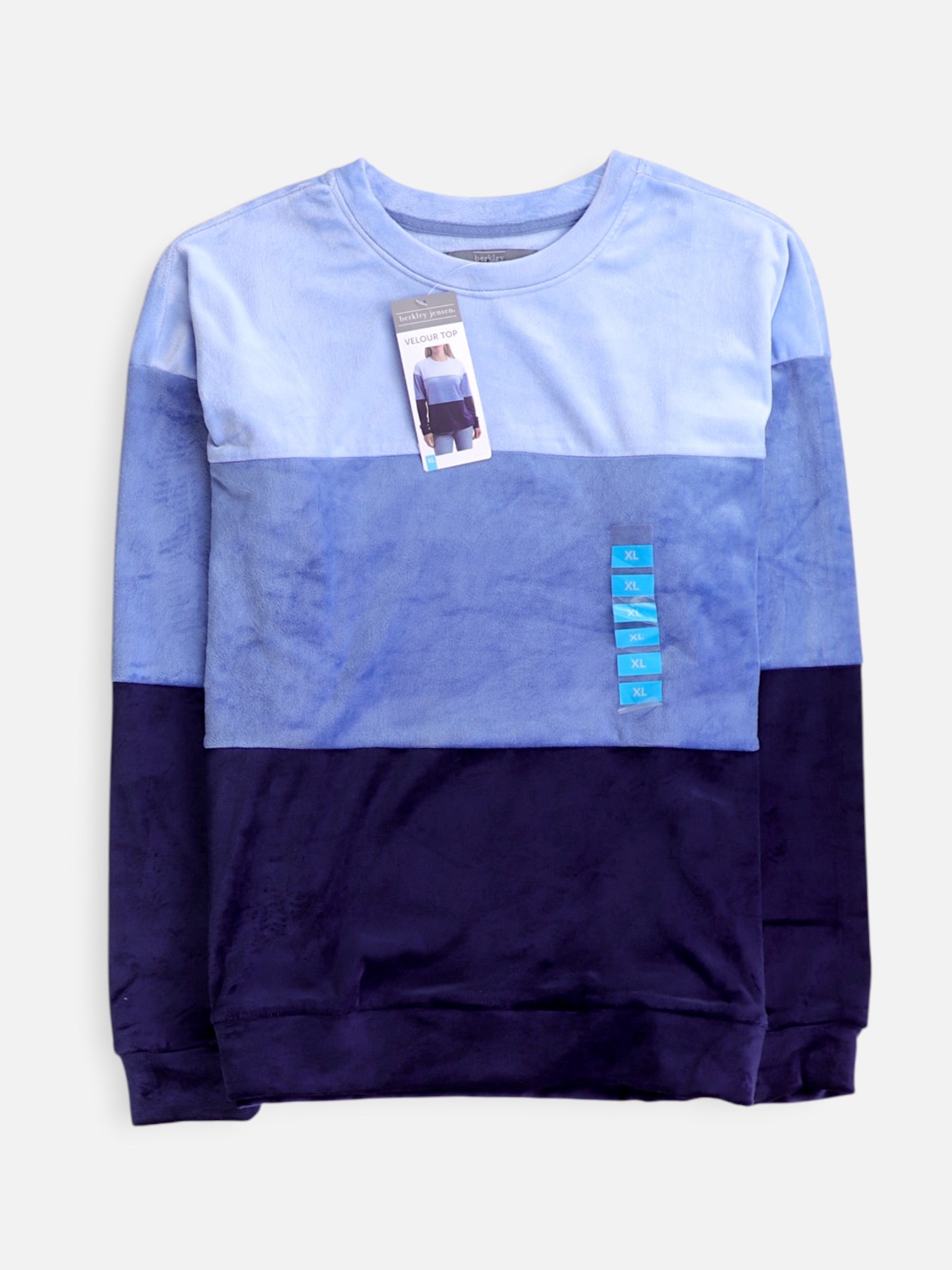 Sueter Casual Color Block - Mujer - XL